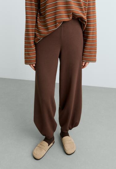 Balloon knit trousers — COCOA 2