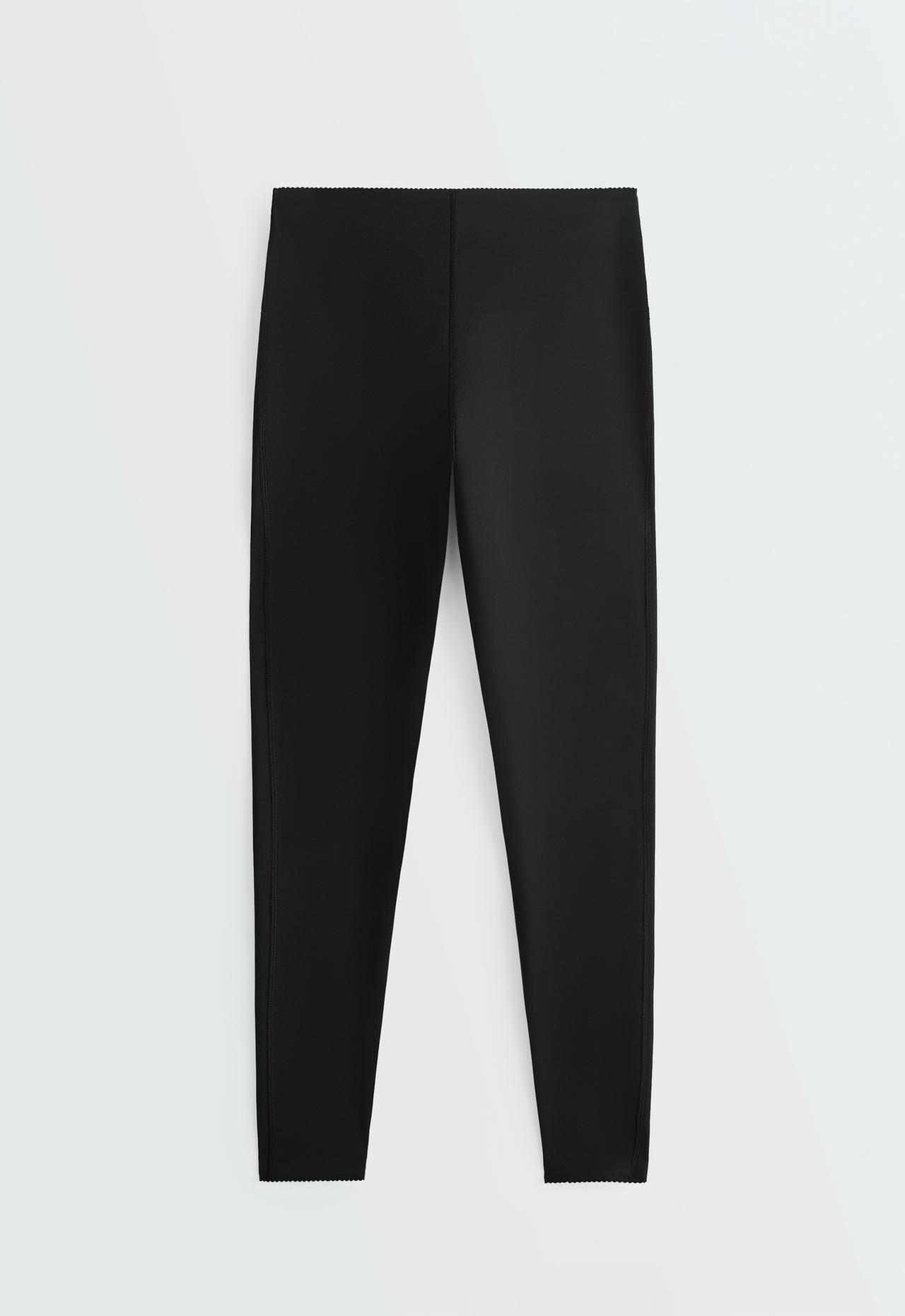 Extra Compressive Raise Up ankle-length leggings — BLACK