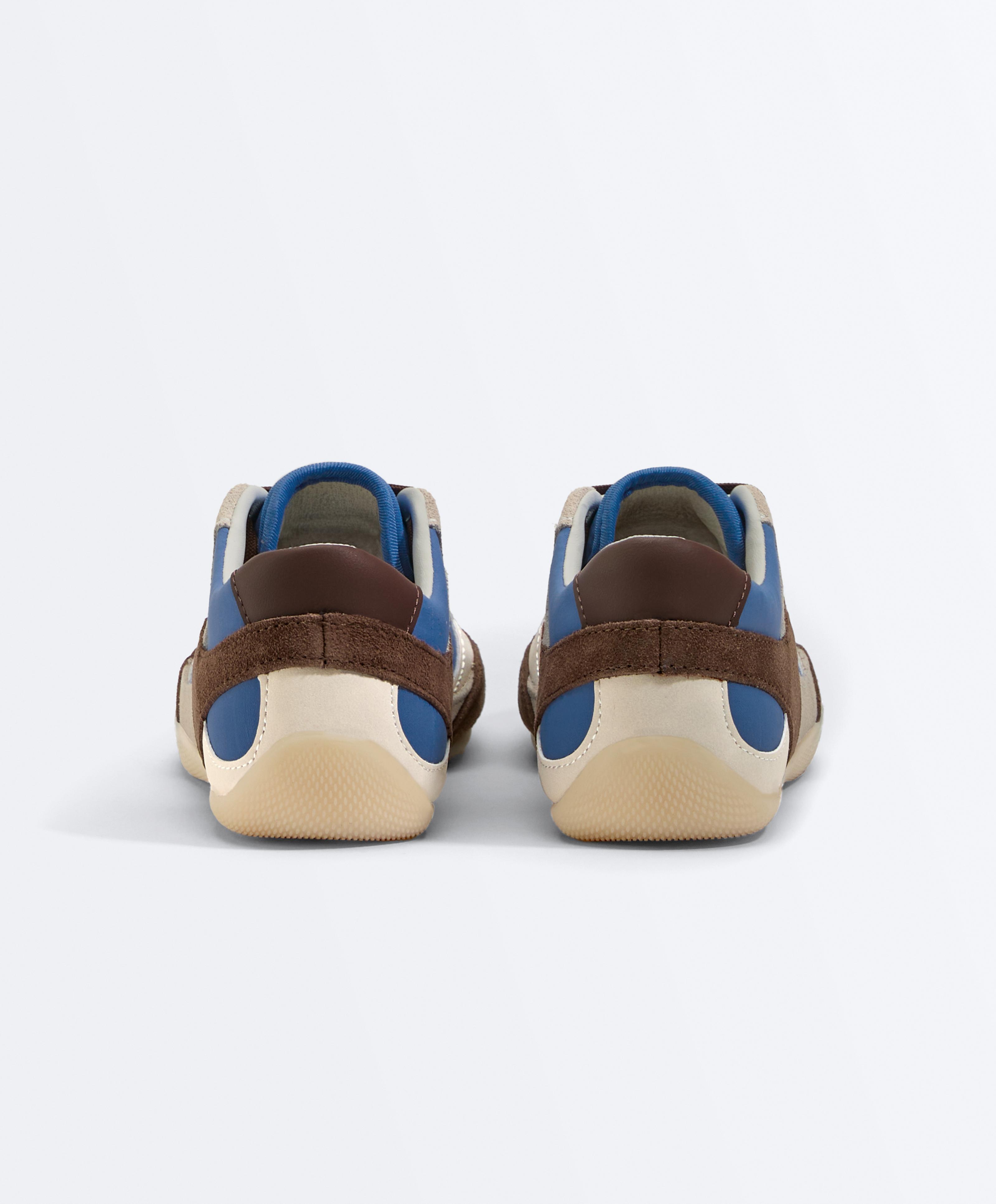 Retro-style trainers — BLUE