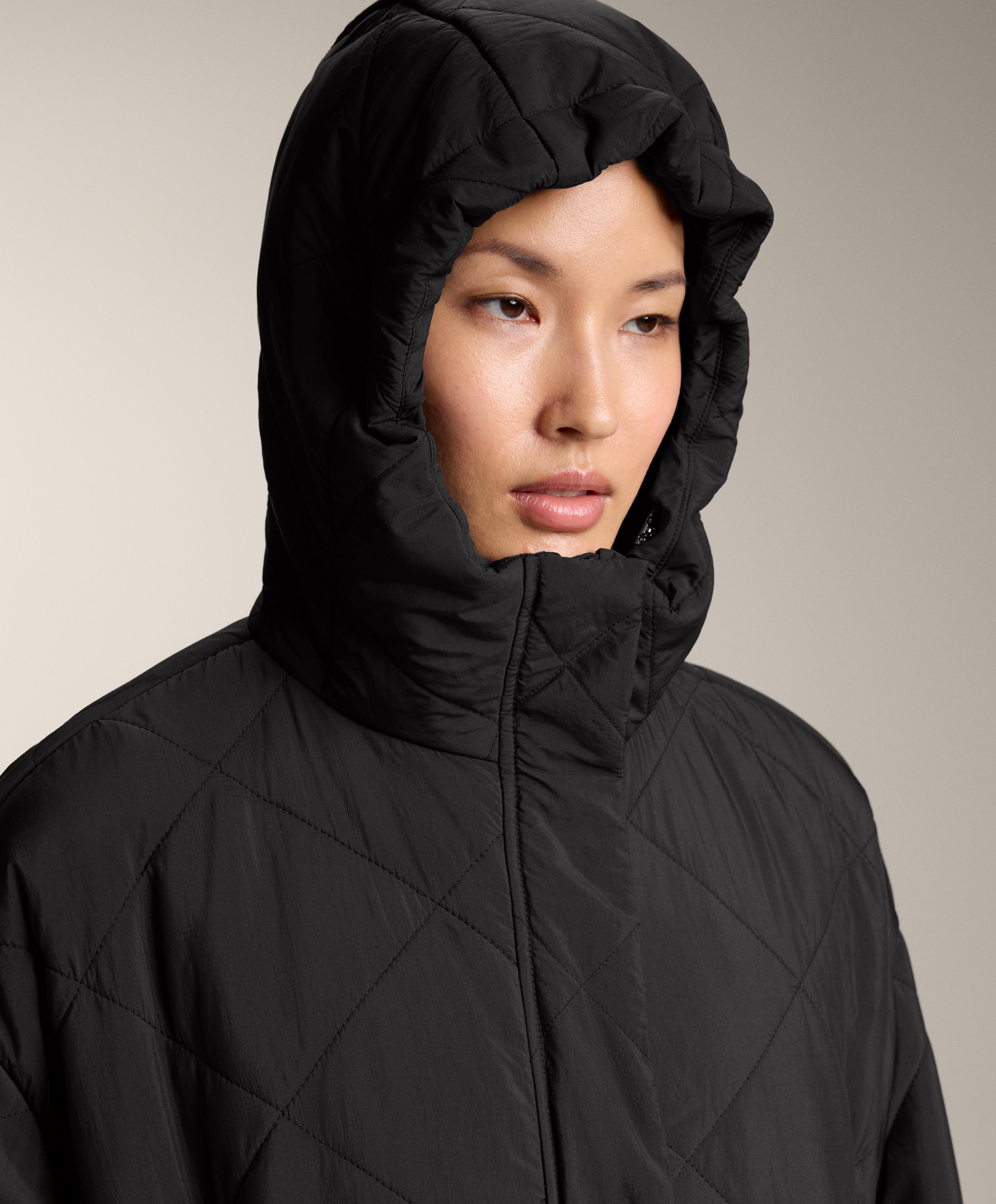 Water-repellent FELLEX® AEROGEL padded jacket — BLACK