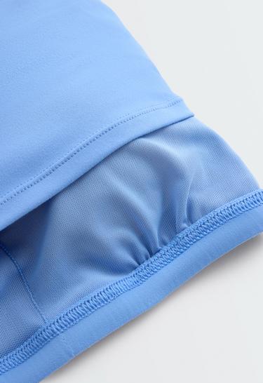 Comfortlux strap tank top with cups — PALE LAVENDER BLUE 11