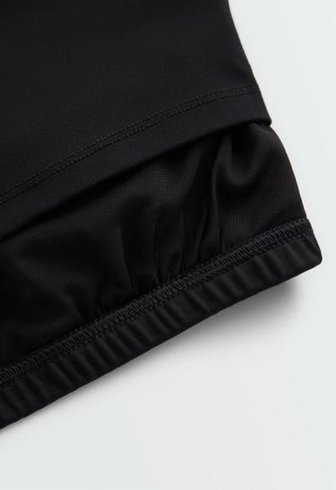 Comfortlux strap tank top with cups — BLACK 9