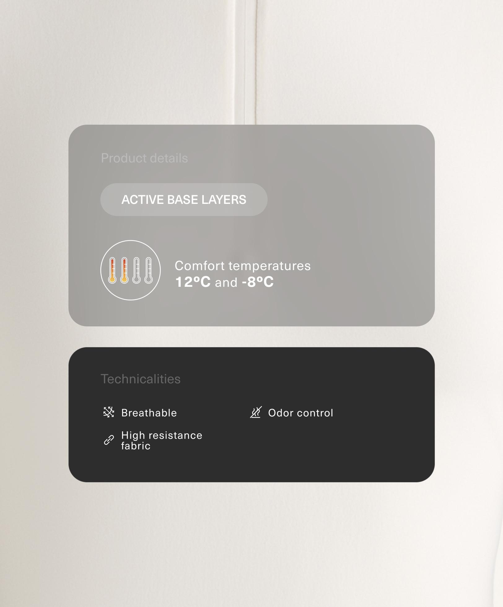 تيشيرت حراري بطبقة أساسية بسحاب نصفي