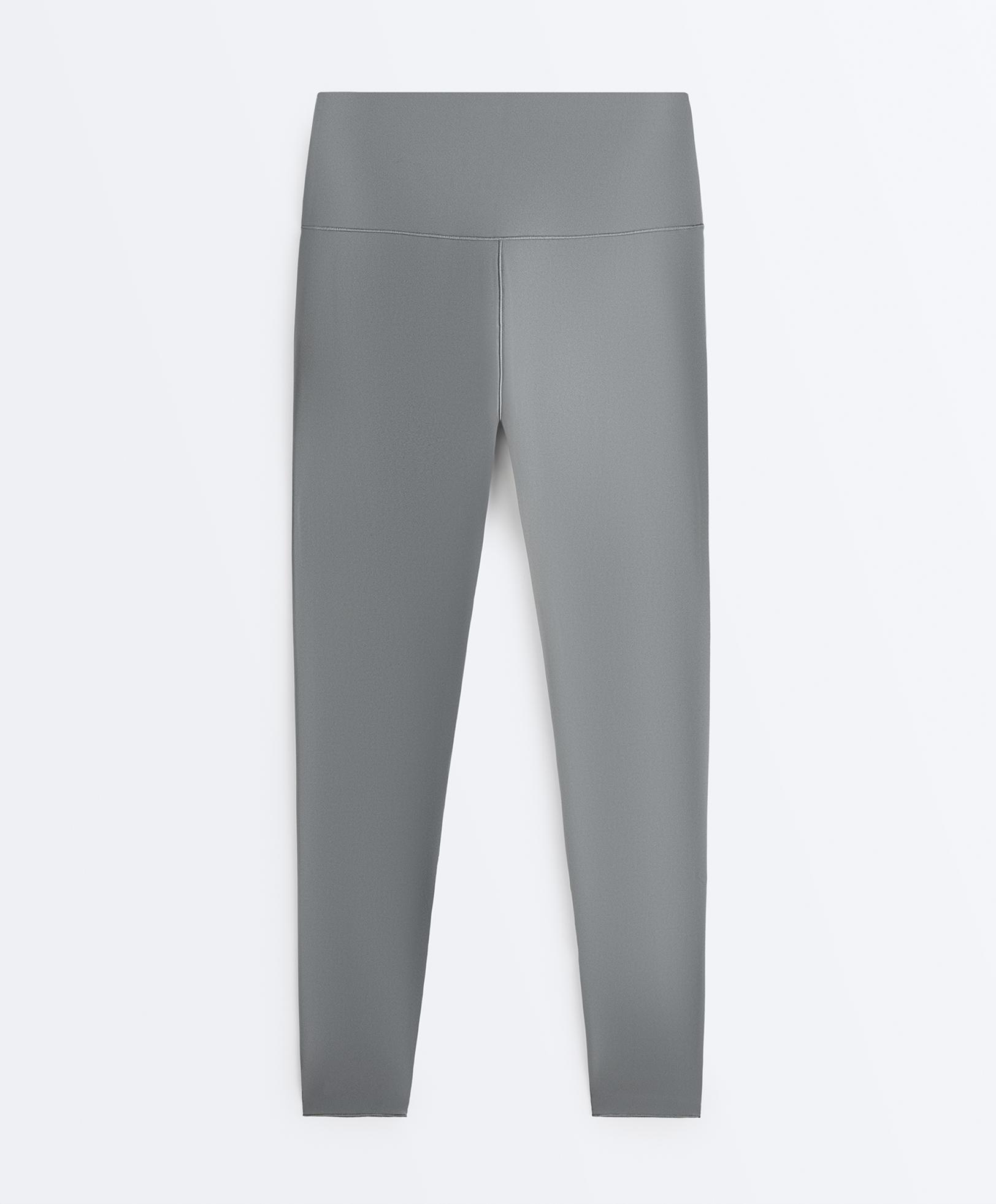 Perfect-adapt high-rise ankle-length leggings — MISTY BLUE