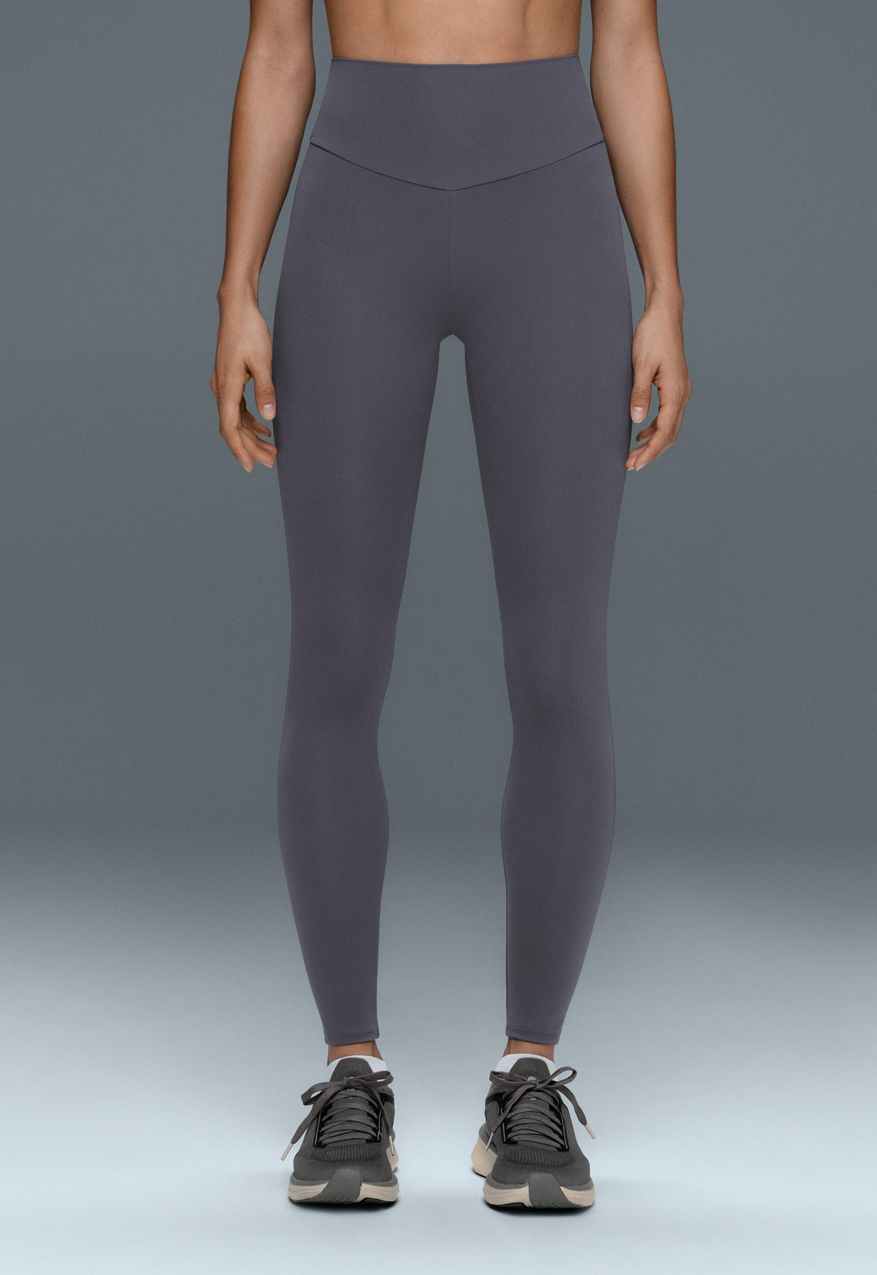 Ankle-length High rise Comfortlux leggings — BLUE-GREY