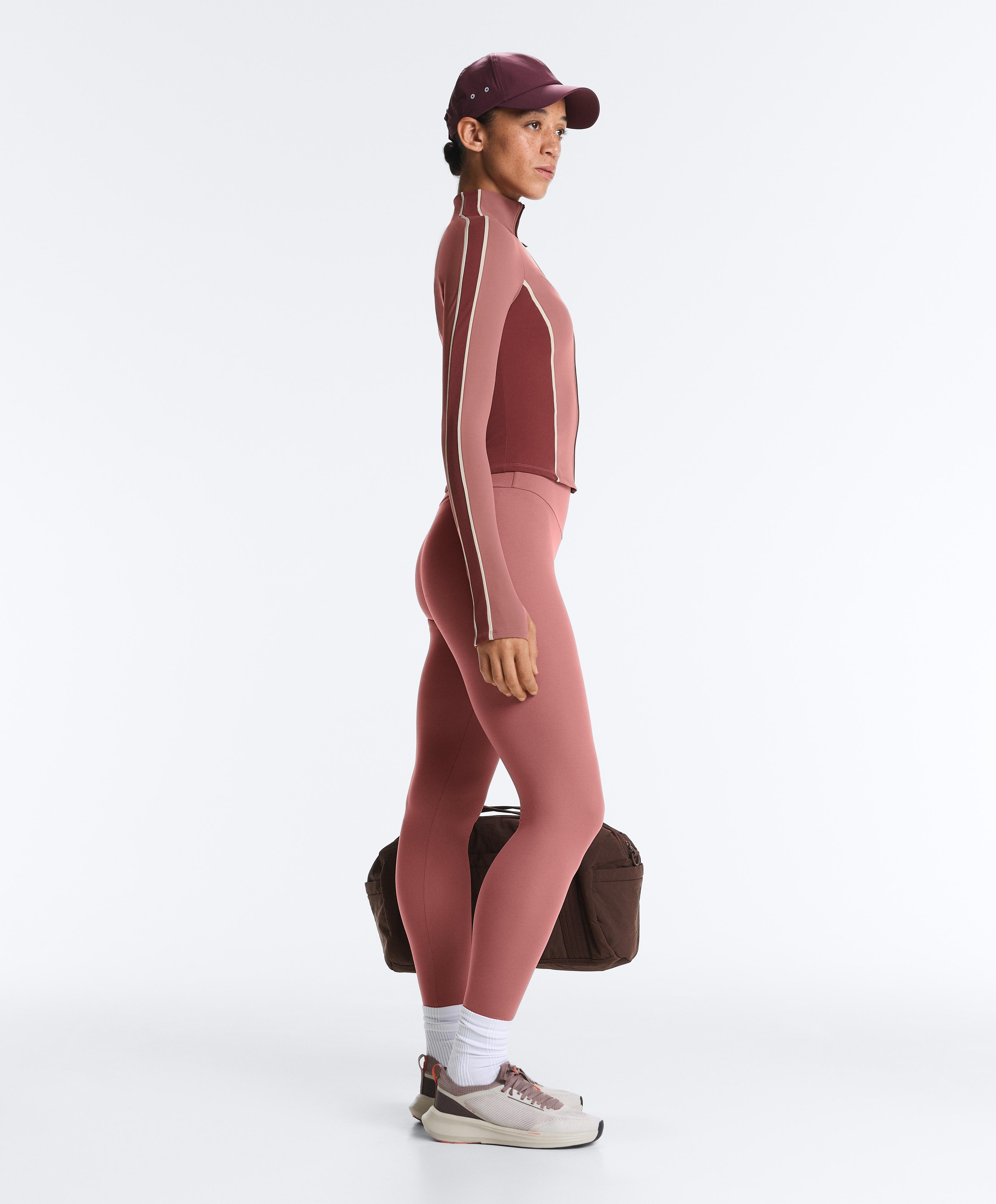 Light warm technical jacket — PALE PINK
