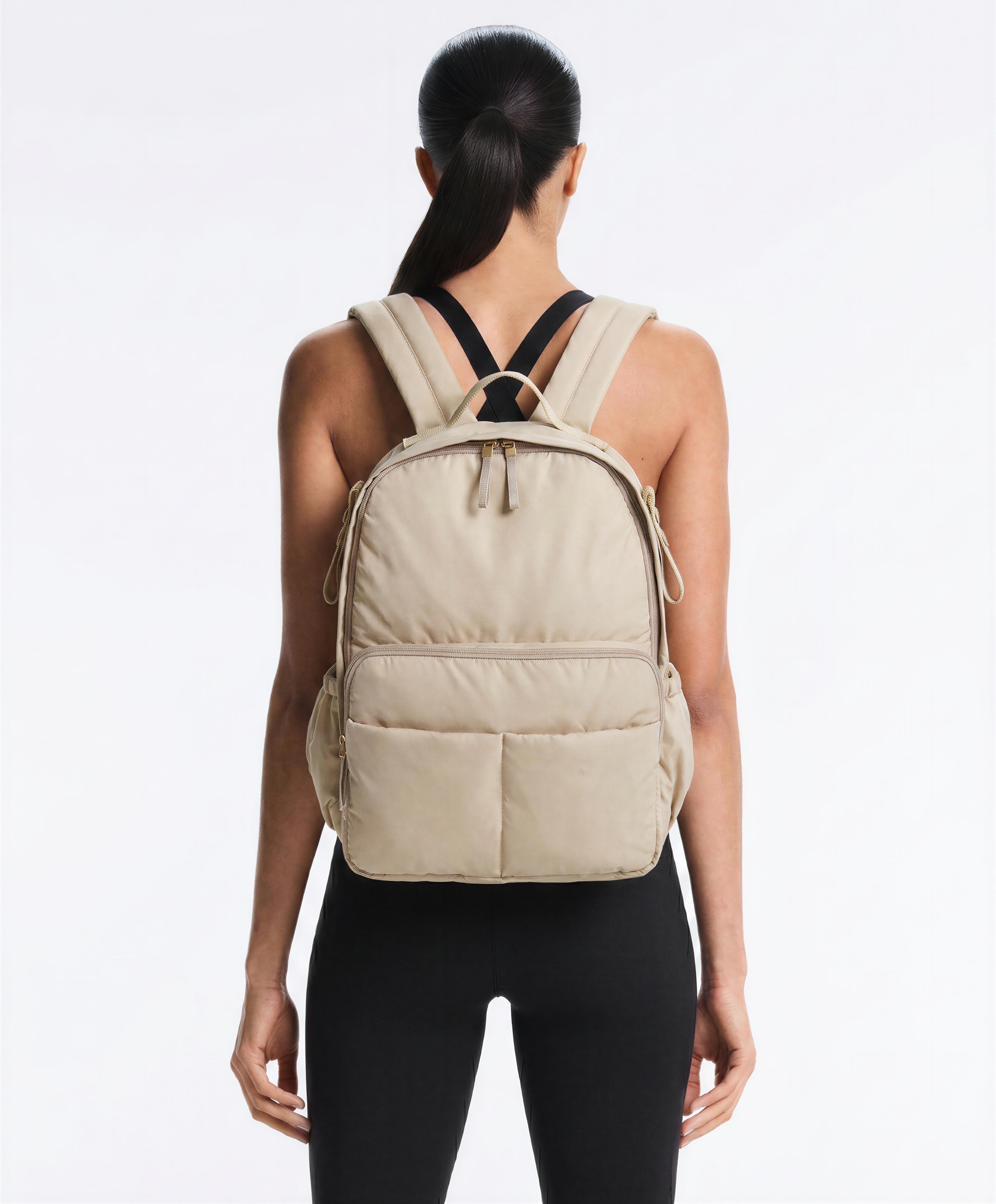 Maxi maternity backpack — SAND