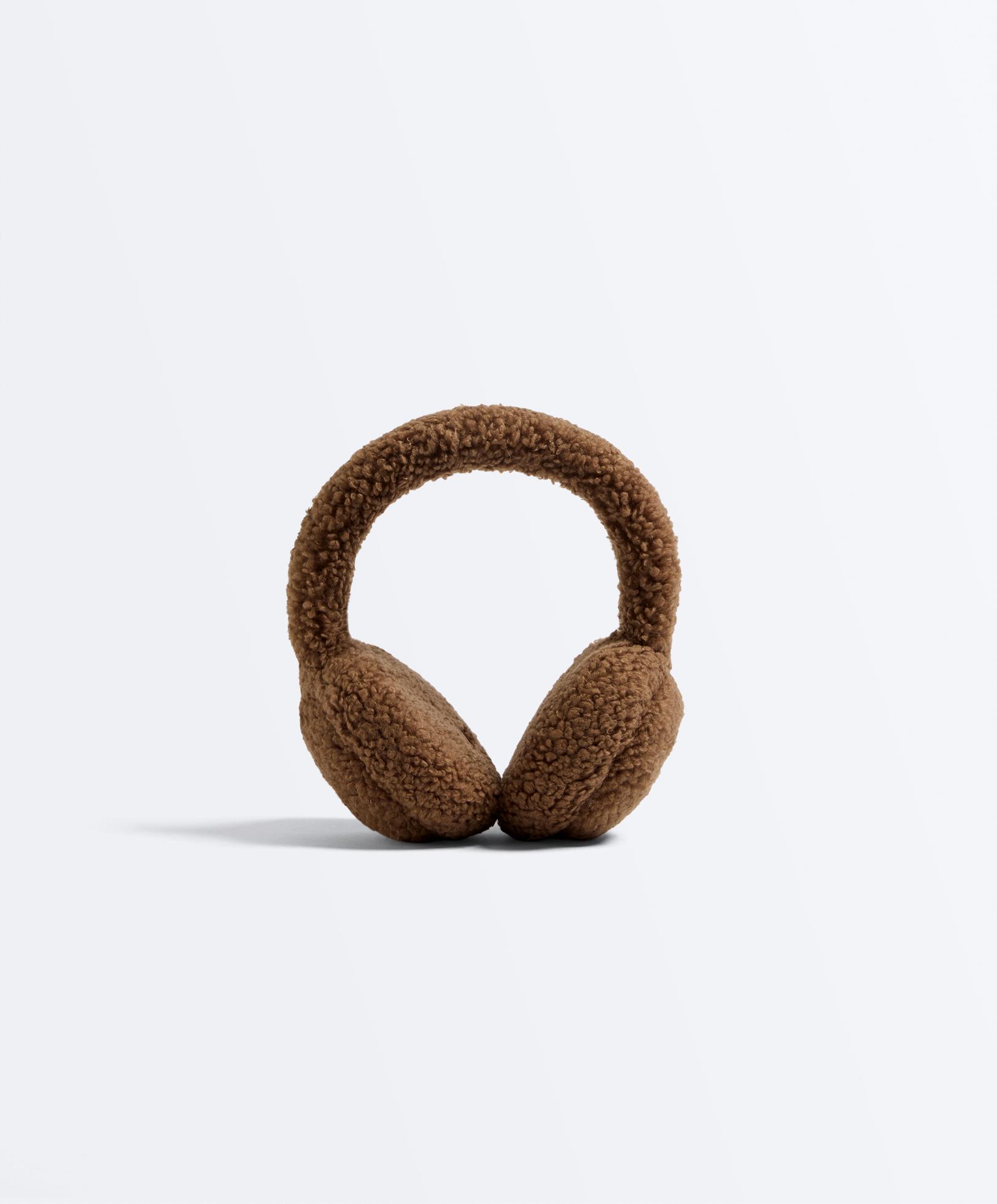 Faux shearling ear muffs - Sale