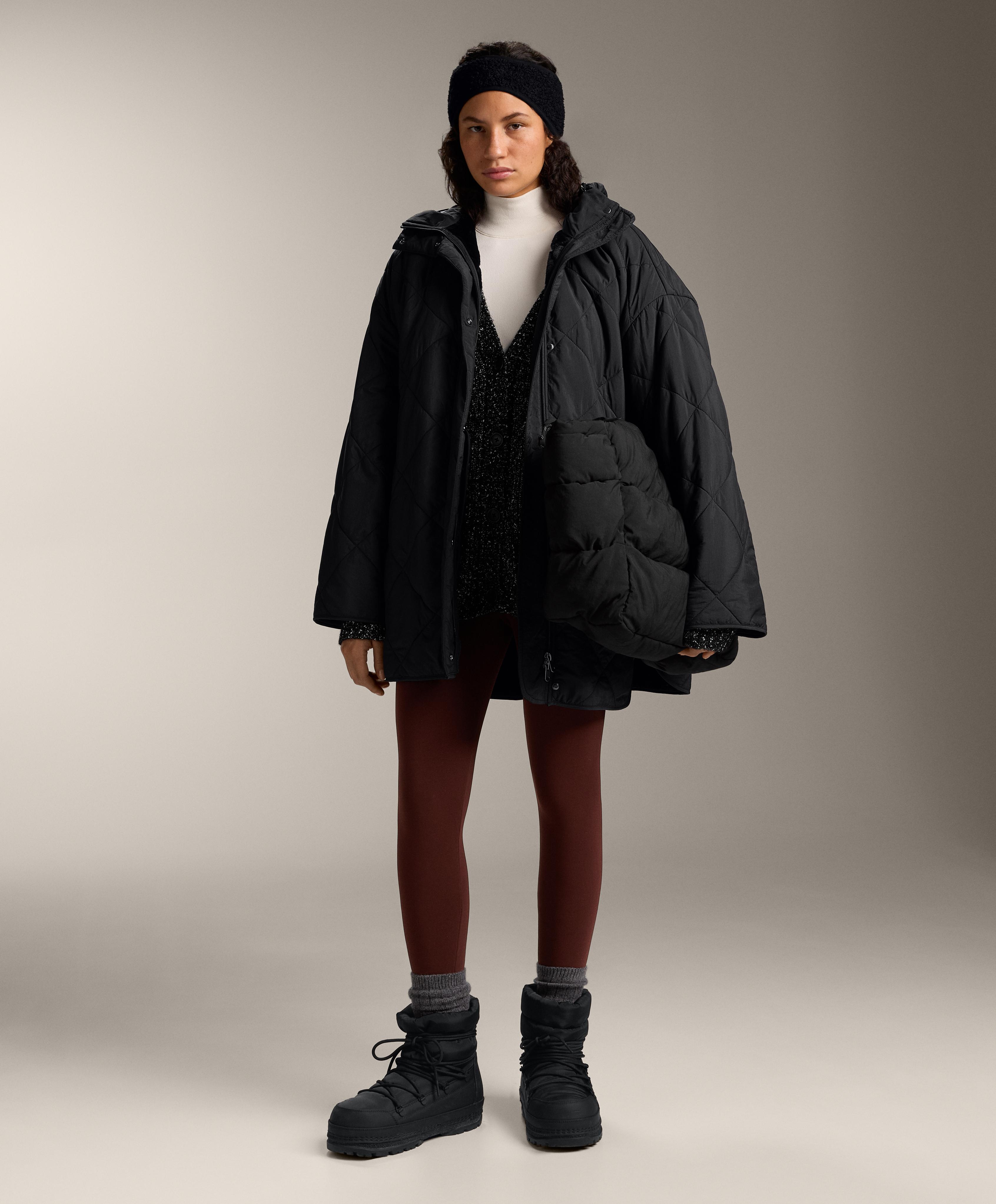 Kardigán s nepsom, výstrihom do V, 27 % vlny