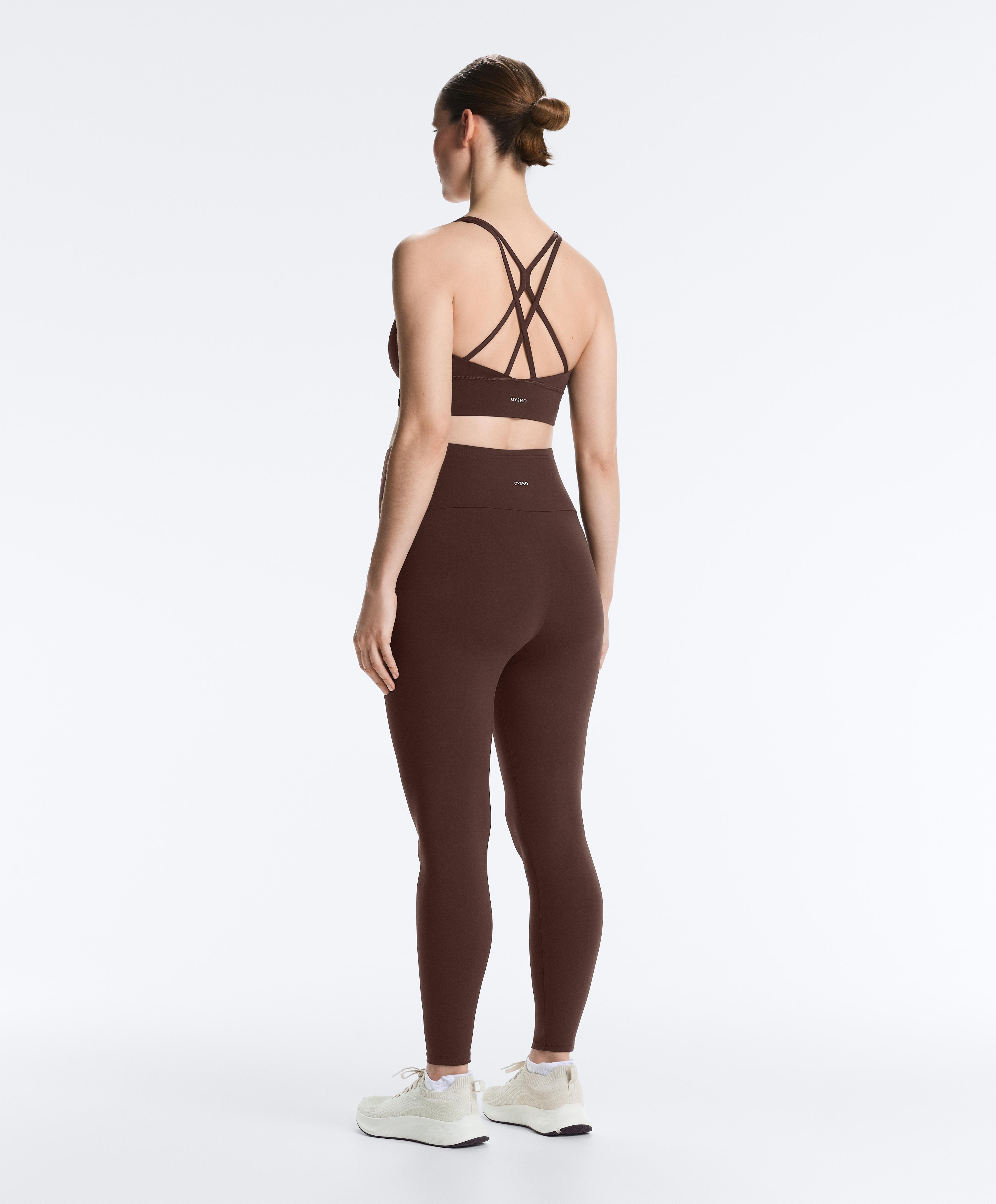 Comfortlux maternity leggings — BROWN