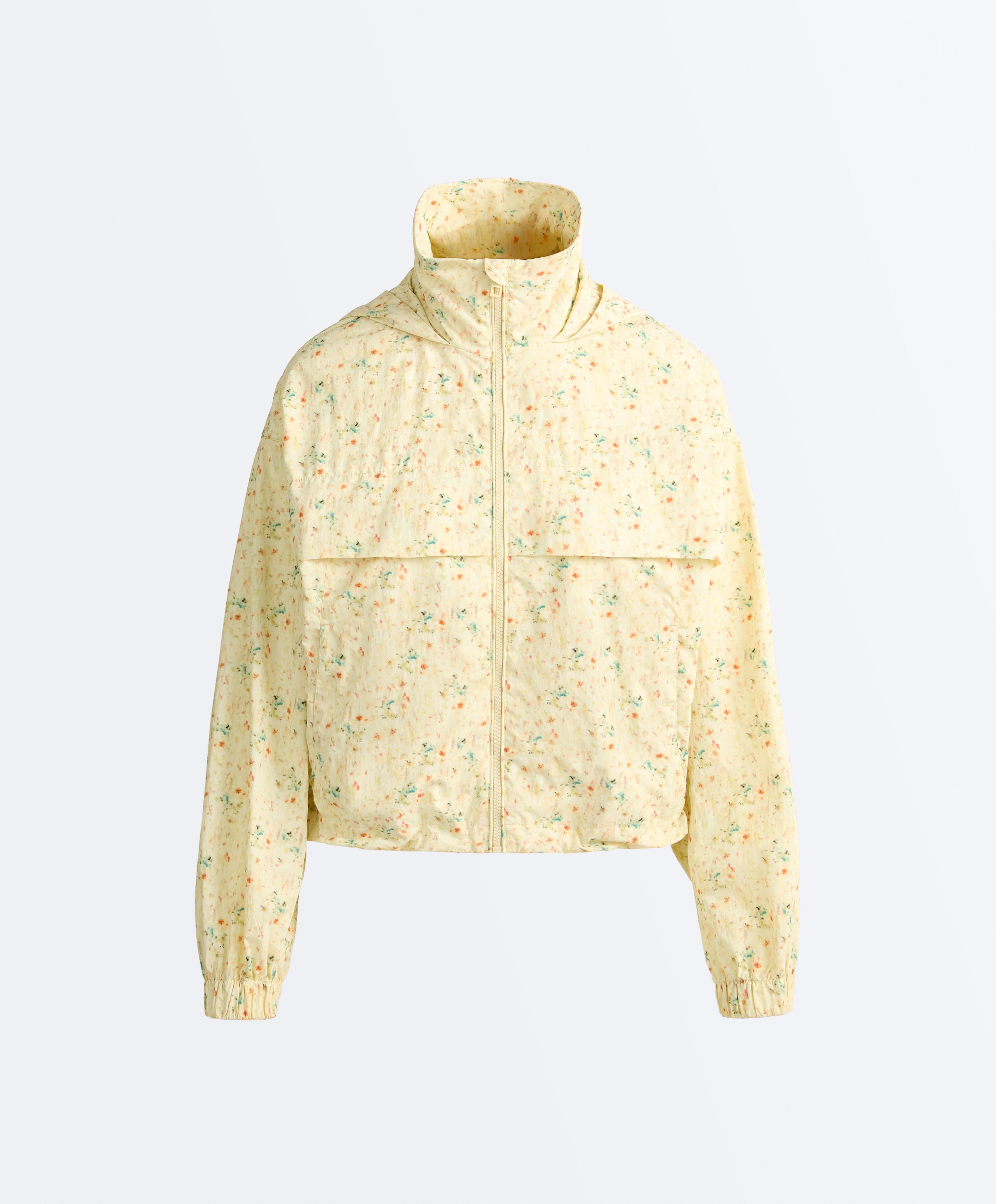 Printed water-repellent track jacket - Sale