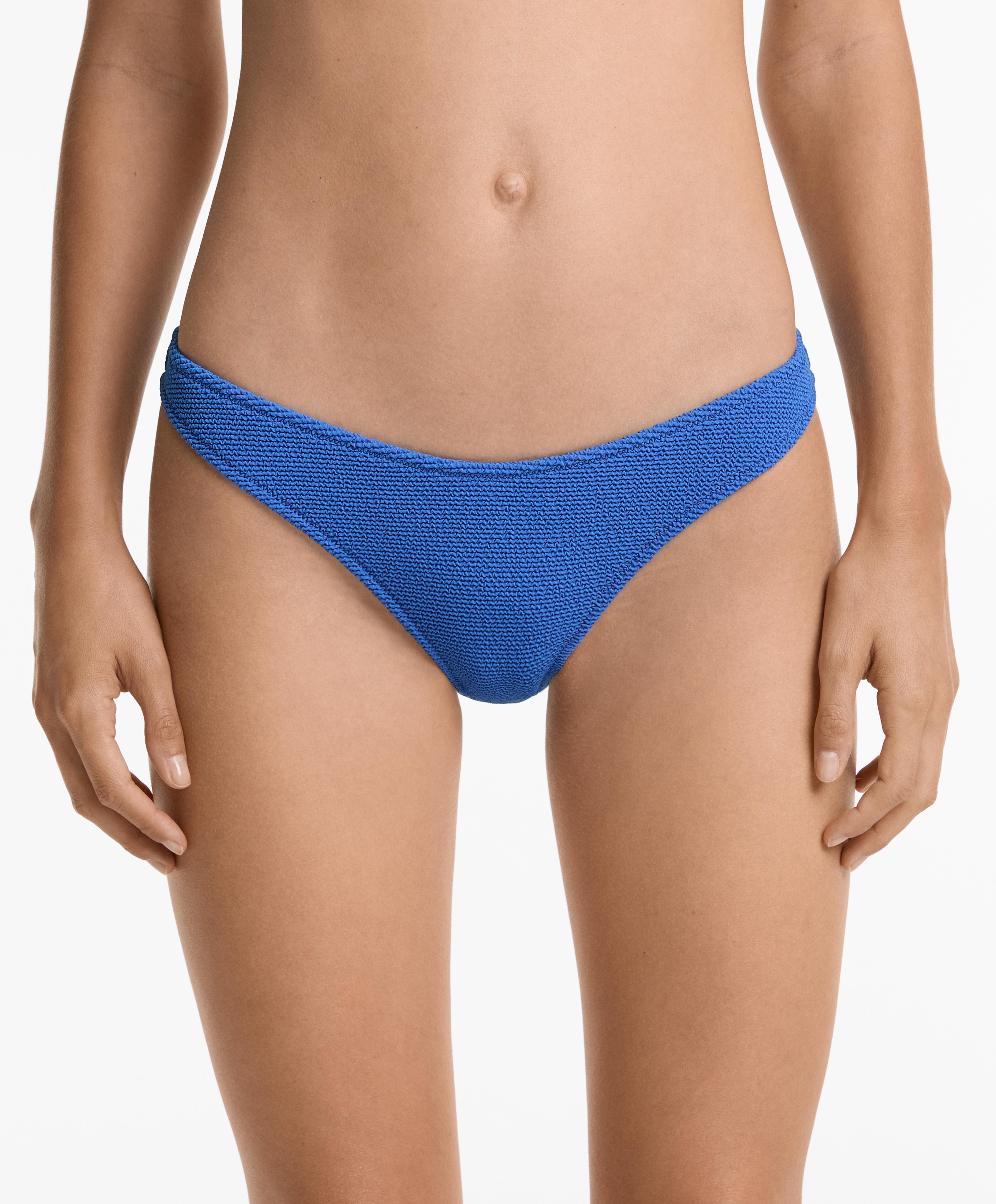 Bikini braga media arrugada corte U Bikini braga media arrugada corte U