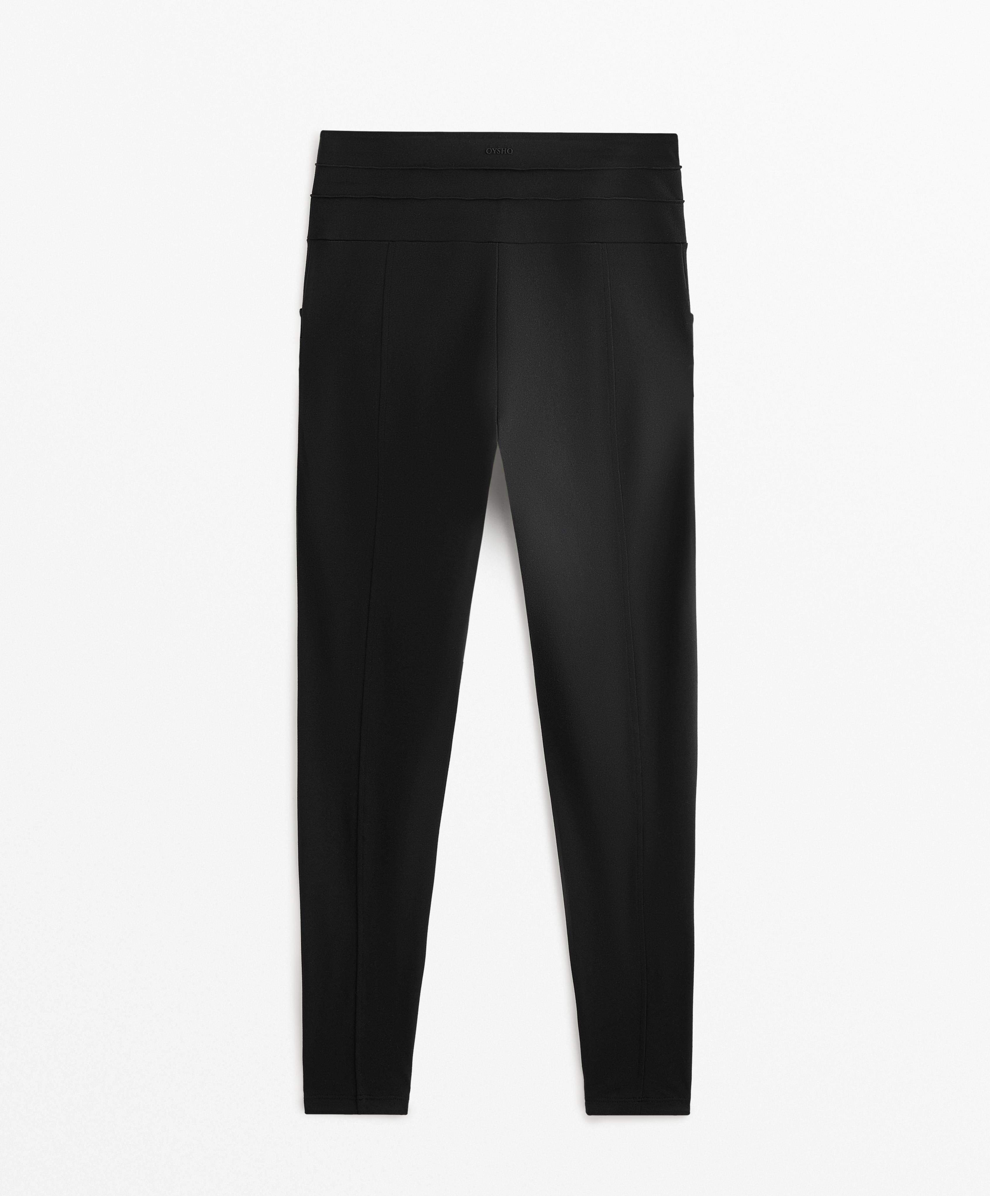 Leggings até ao tornozelo high rise Evermove com nervuras
