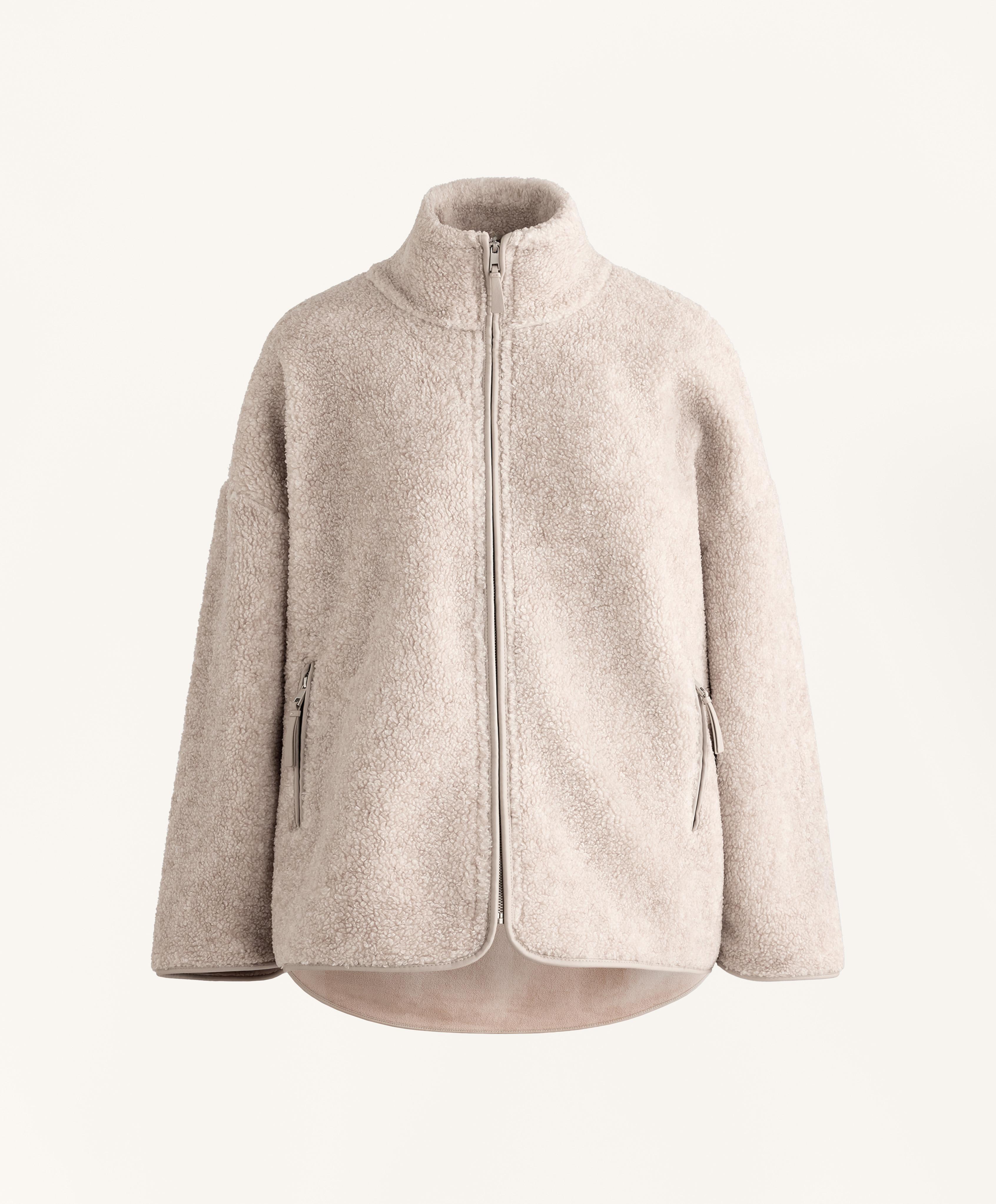 Oversize faux-shearling jacket Oversize faux-shearling jacket