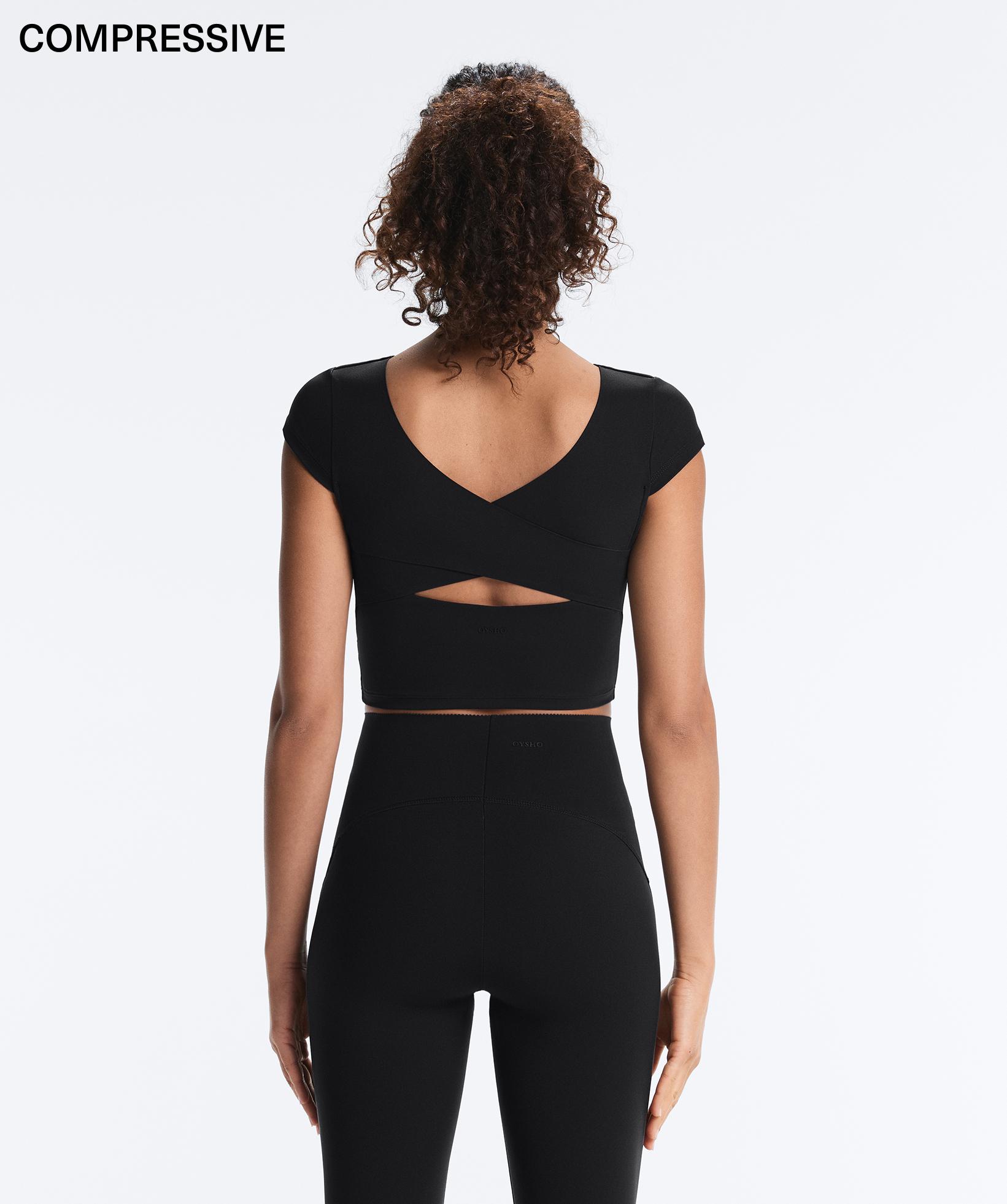 Top Compressive à coutures