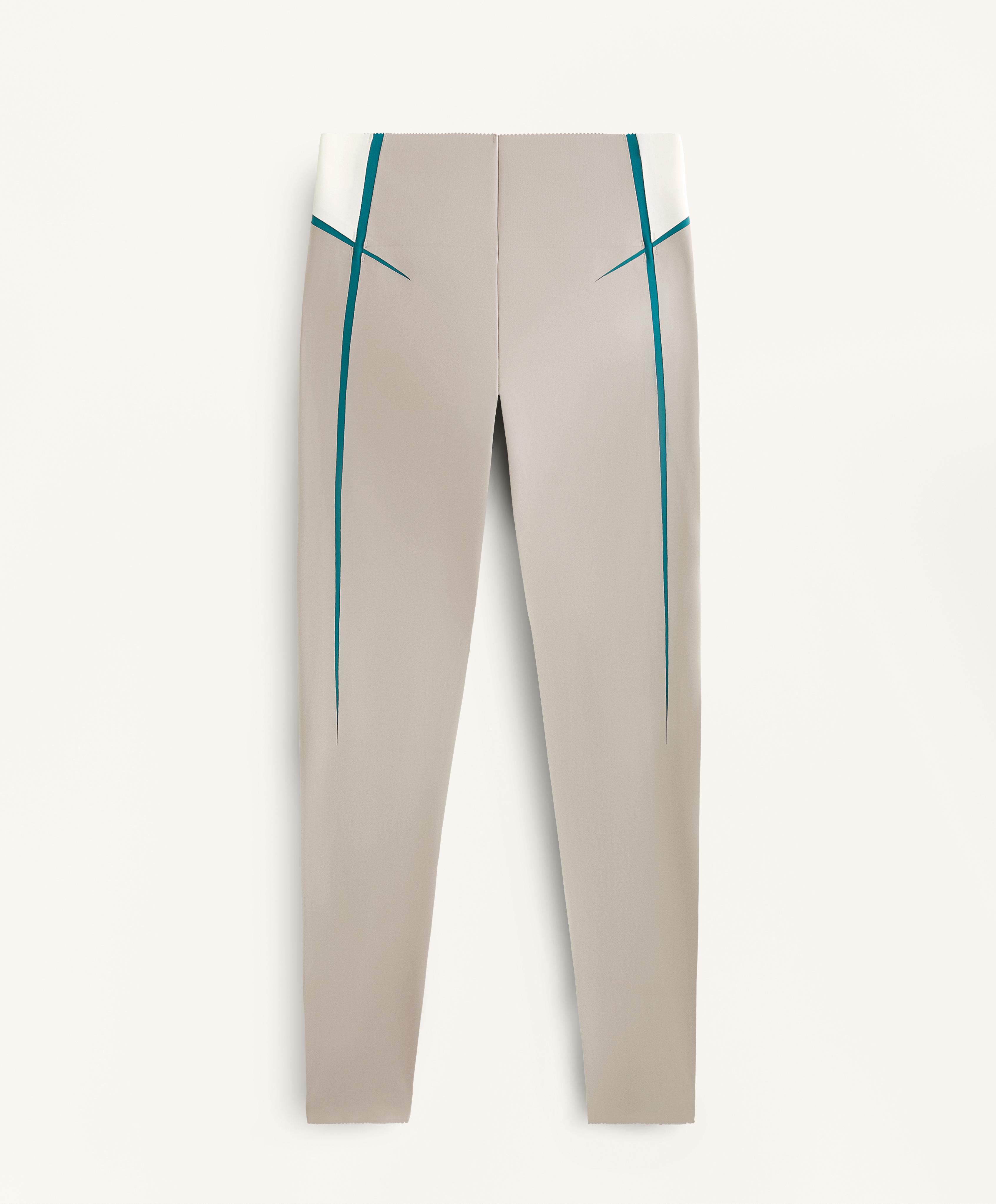 Compressive core-control high-rise ankle-length 65cm leggings