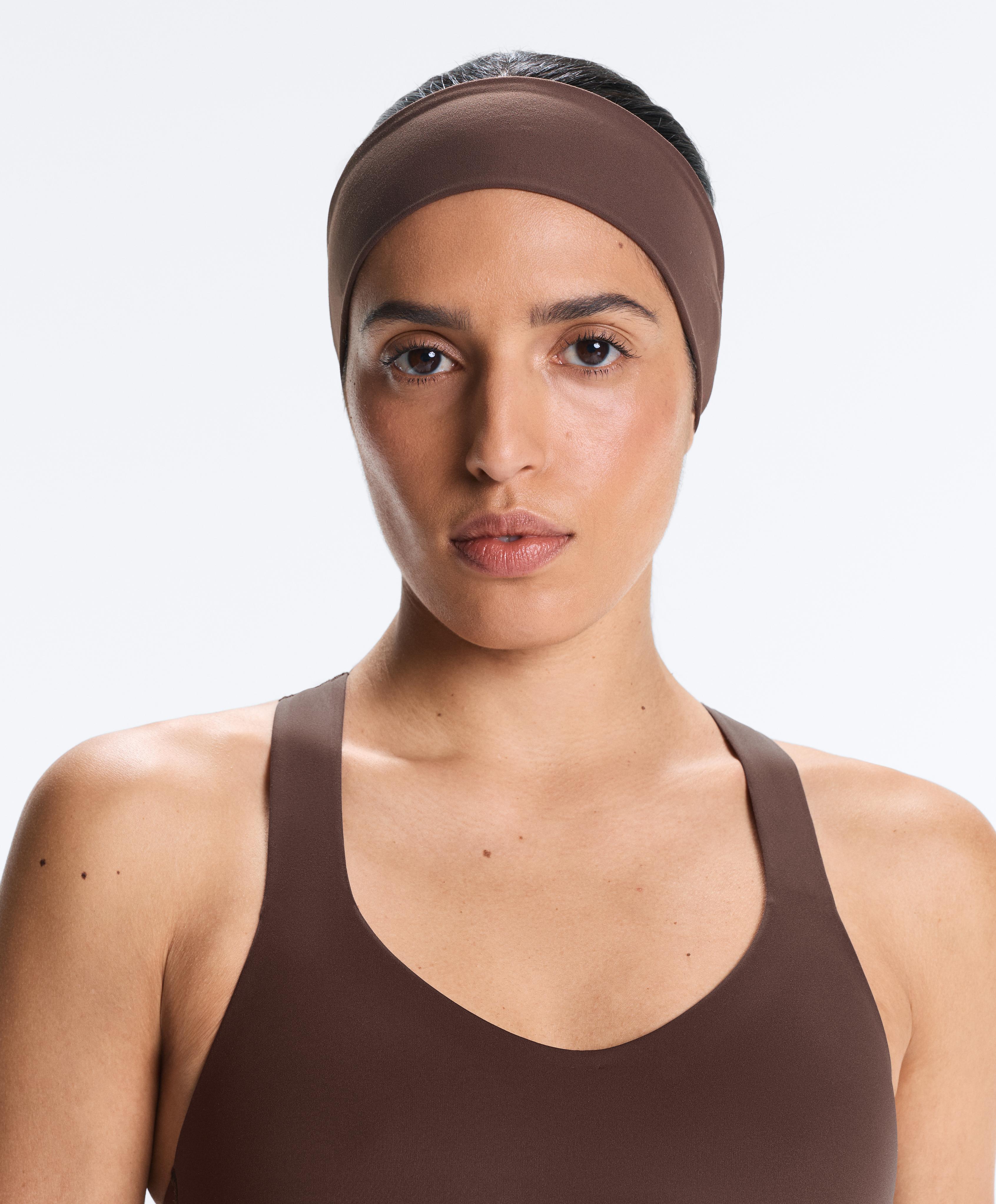 6cm sports headband — CHOCOLATE      