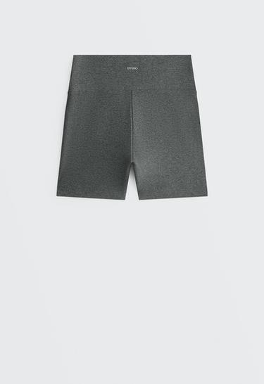 Hot pants high rise Comfortlux 10 cm — DARK GREY MELANGE 8