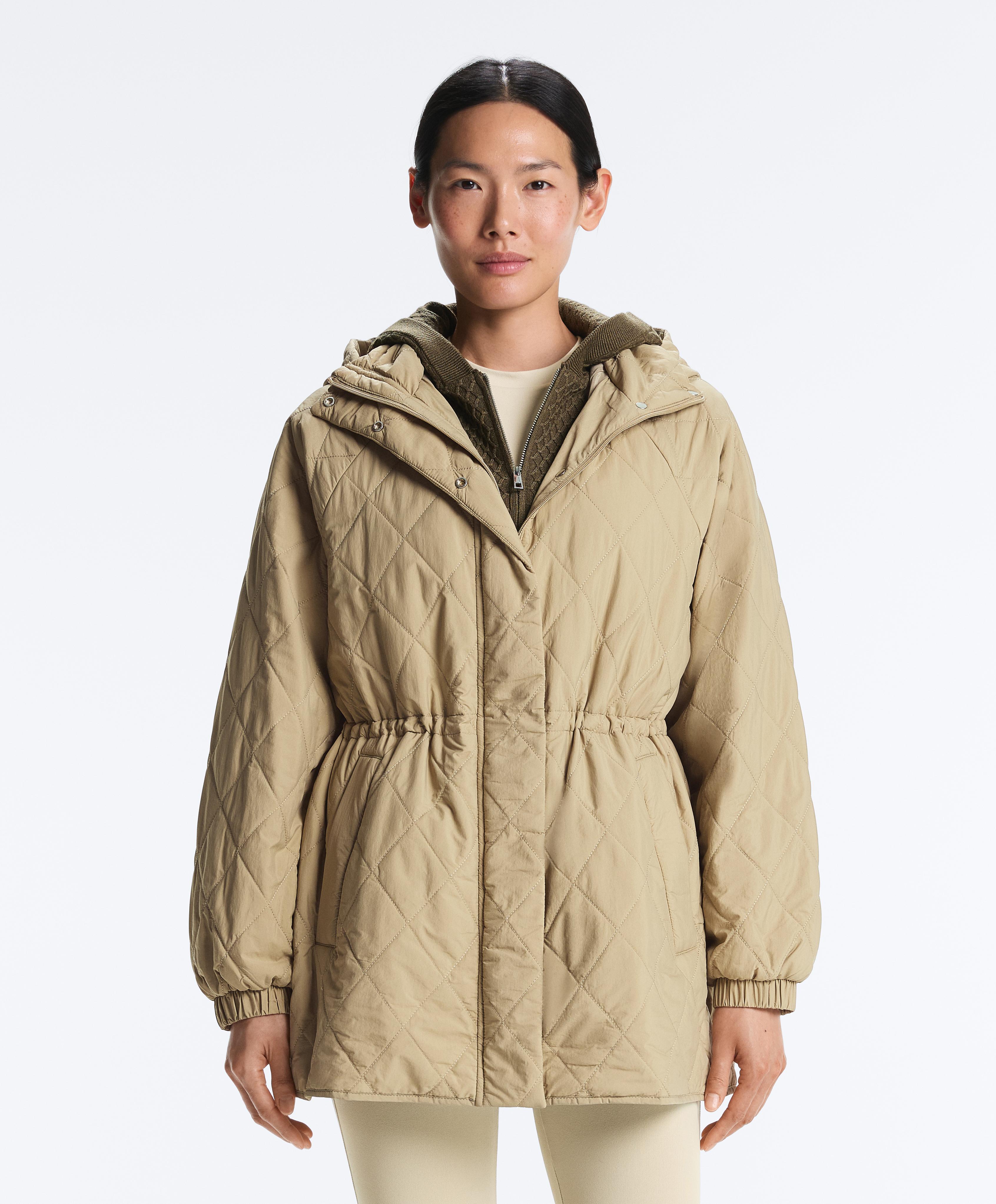 FELLEX® AEROGEL padded jacket — GREEN BEIGE