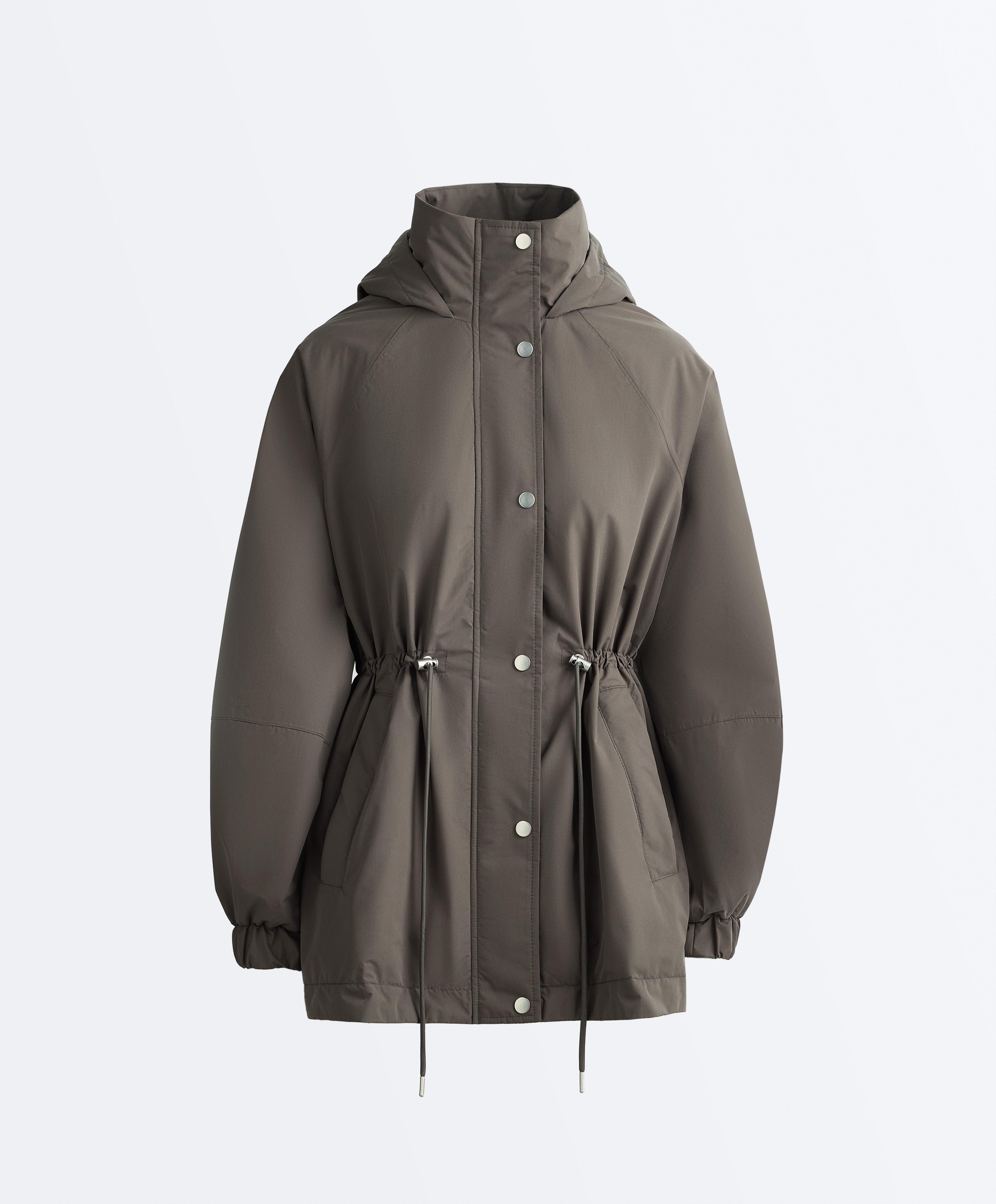 FELLEX® AEROGEL 10k waterproof padded jacket — CHARCOAL GREY
