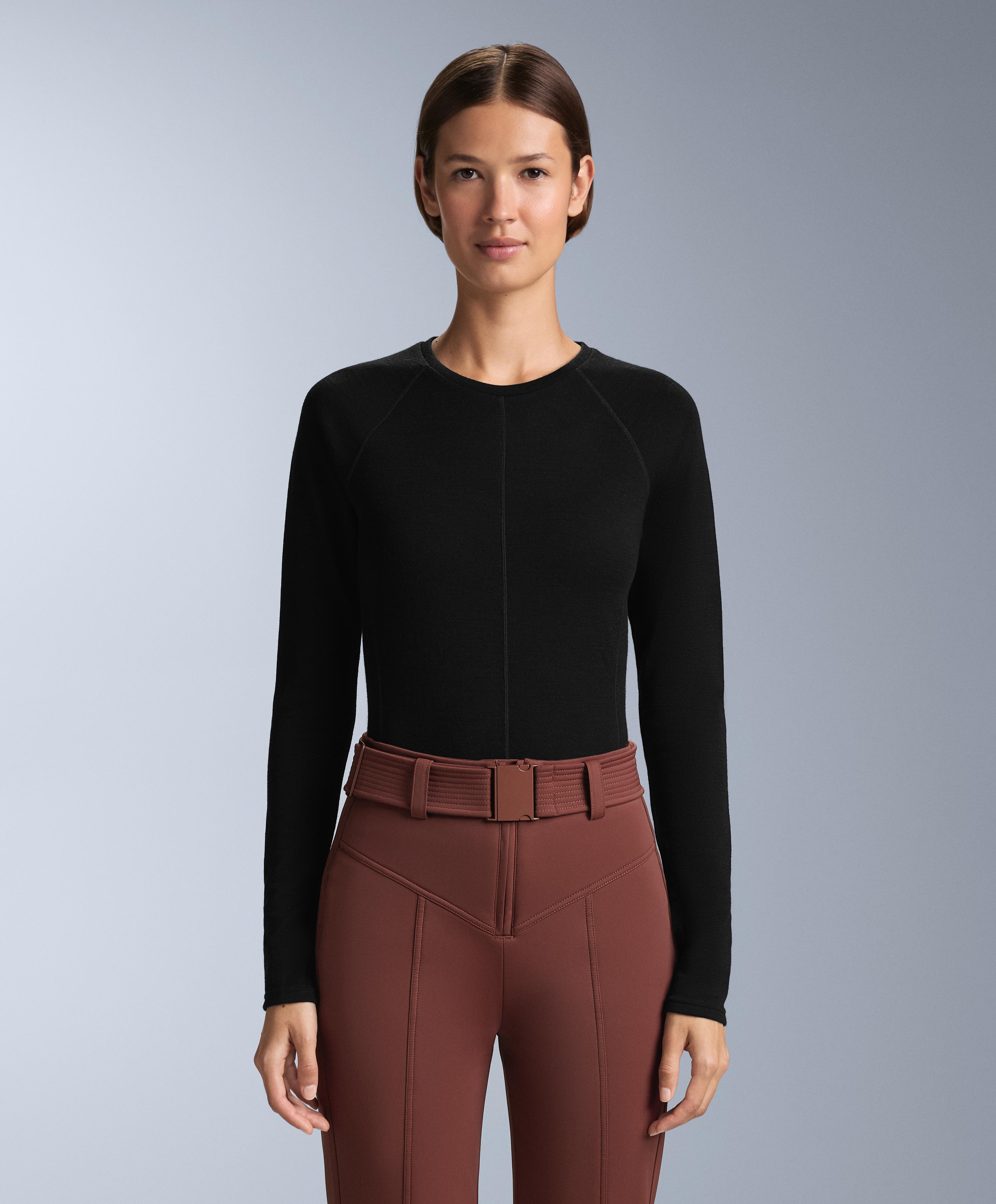 Playera térmica base layer mezcla lana merino Playera térmica base layer mezcla lana merino