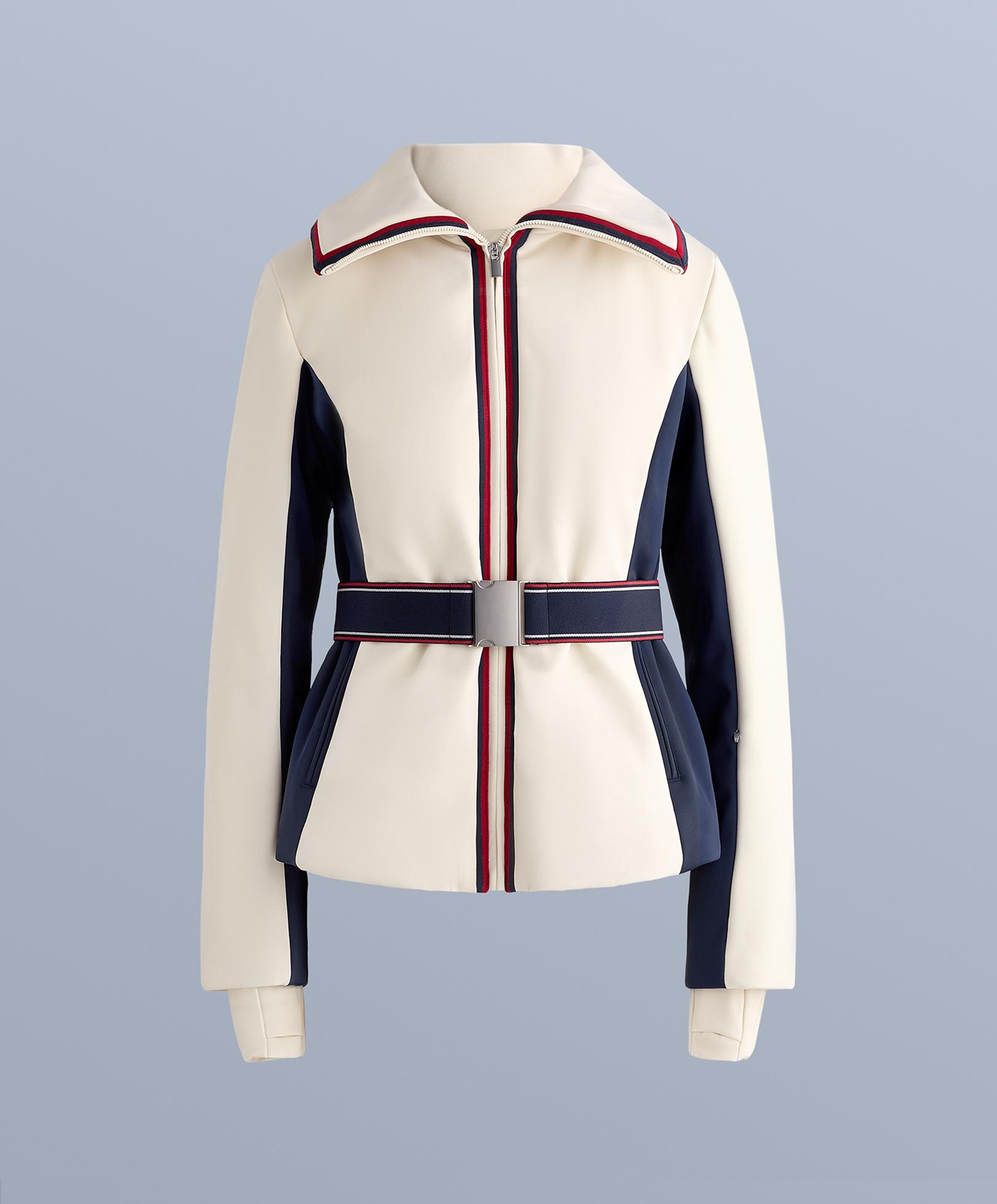 Primaloft® SKI water-resistant retro fitted jacket — PALE ECRU