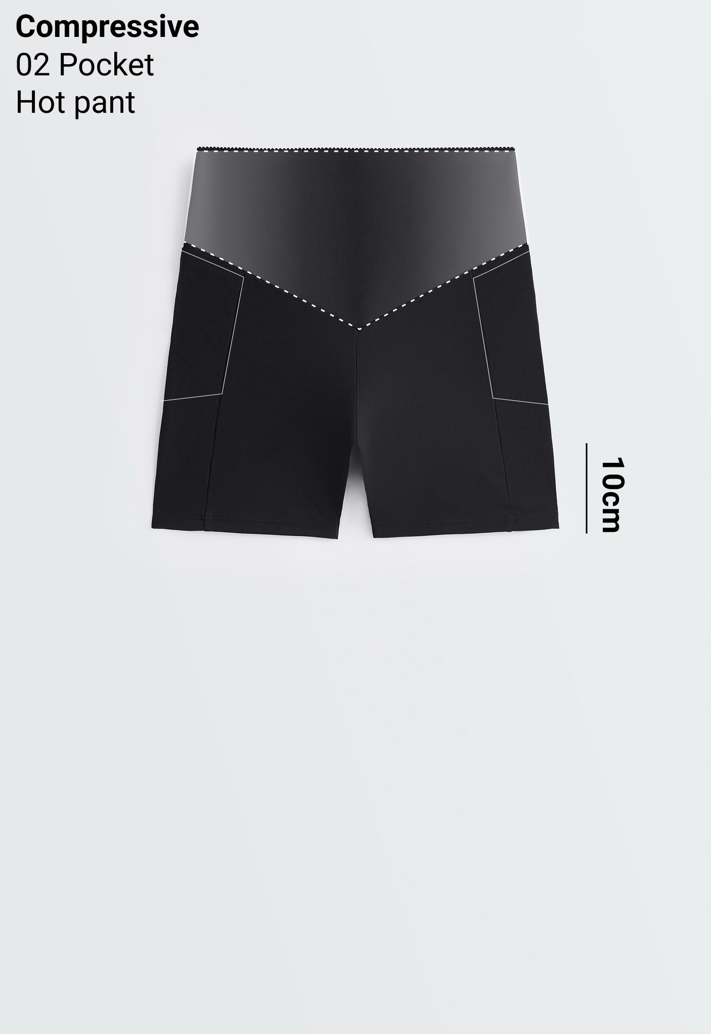 10 厘米 Compressive pocket Hot pants