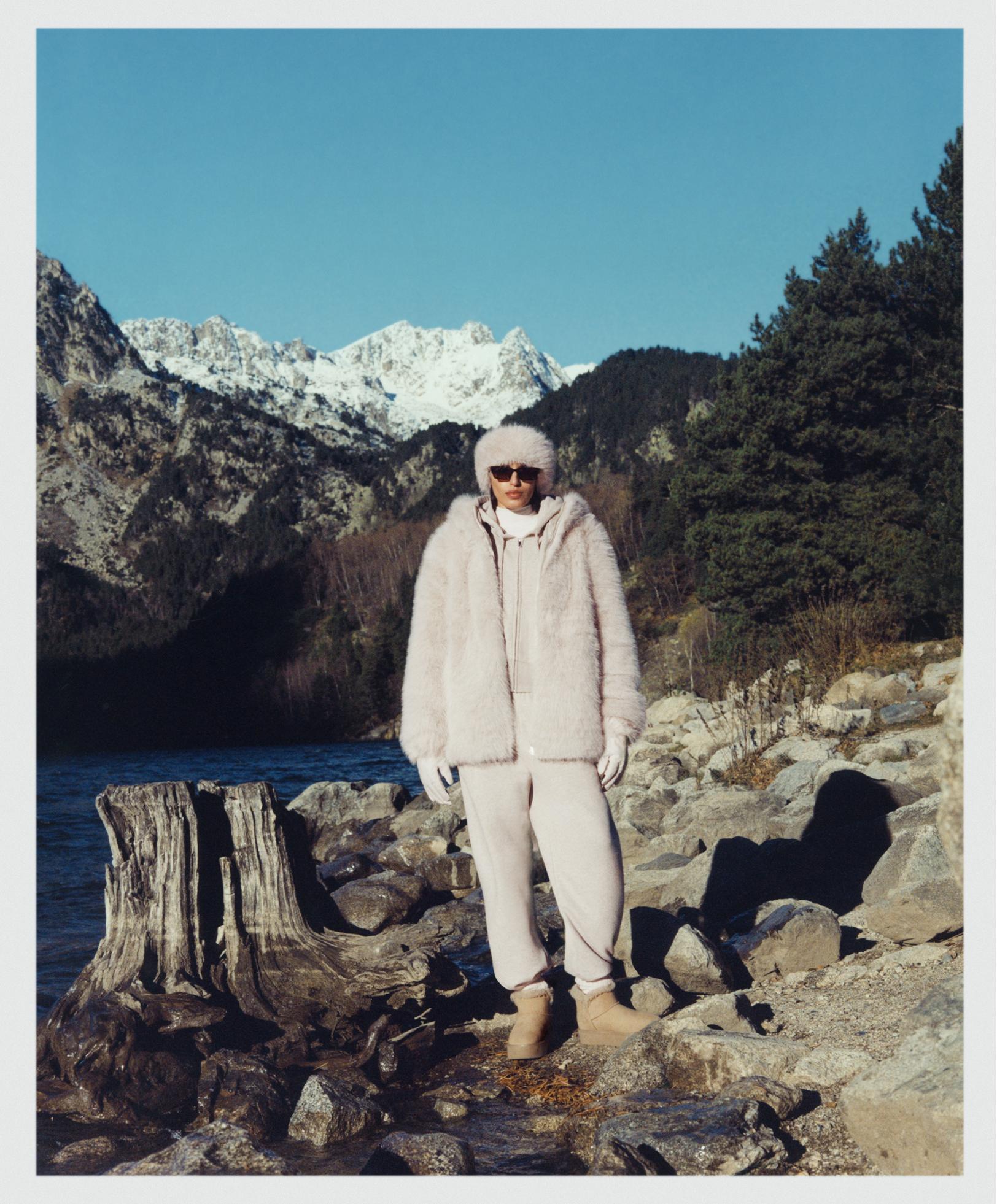 Leather platform boot Leather platform boot