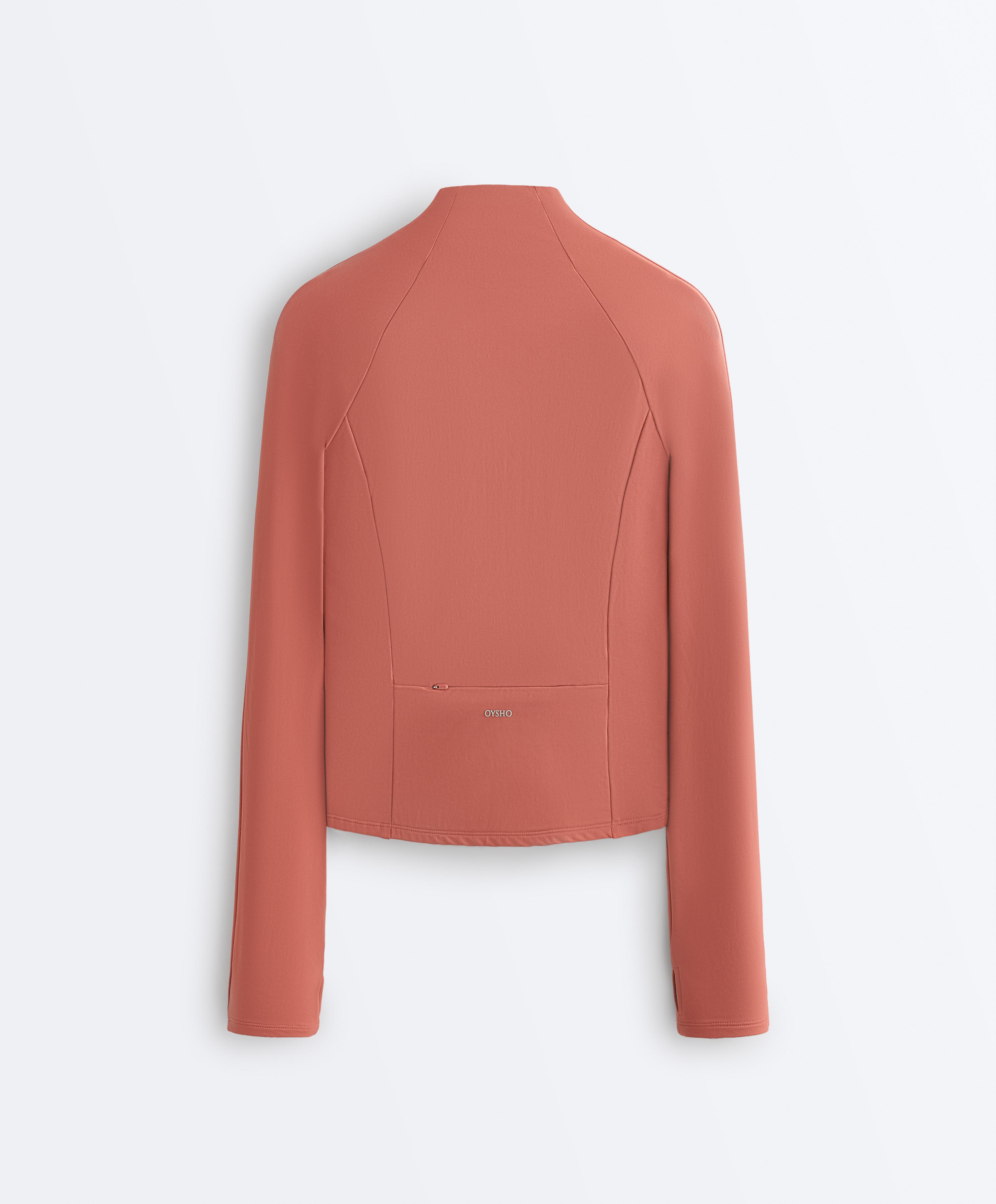 Light warm technical jacket — ROSETTE BLUSH