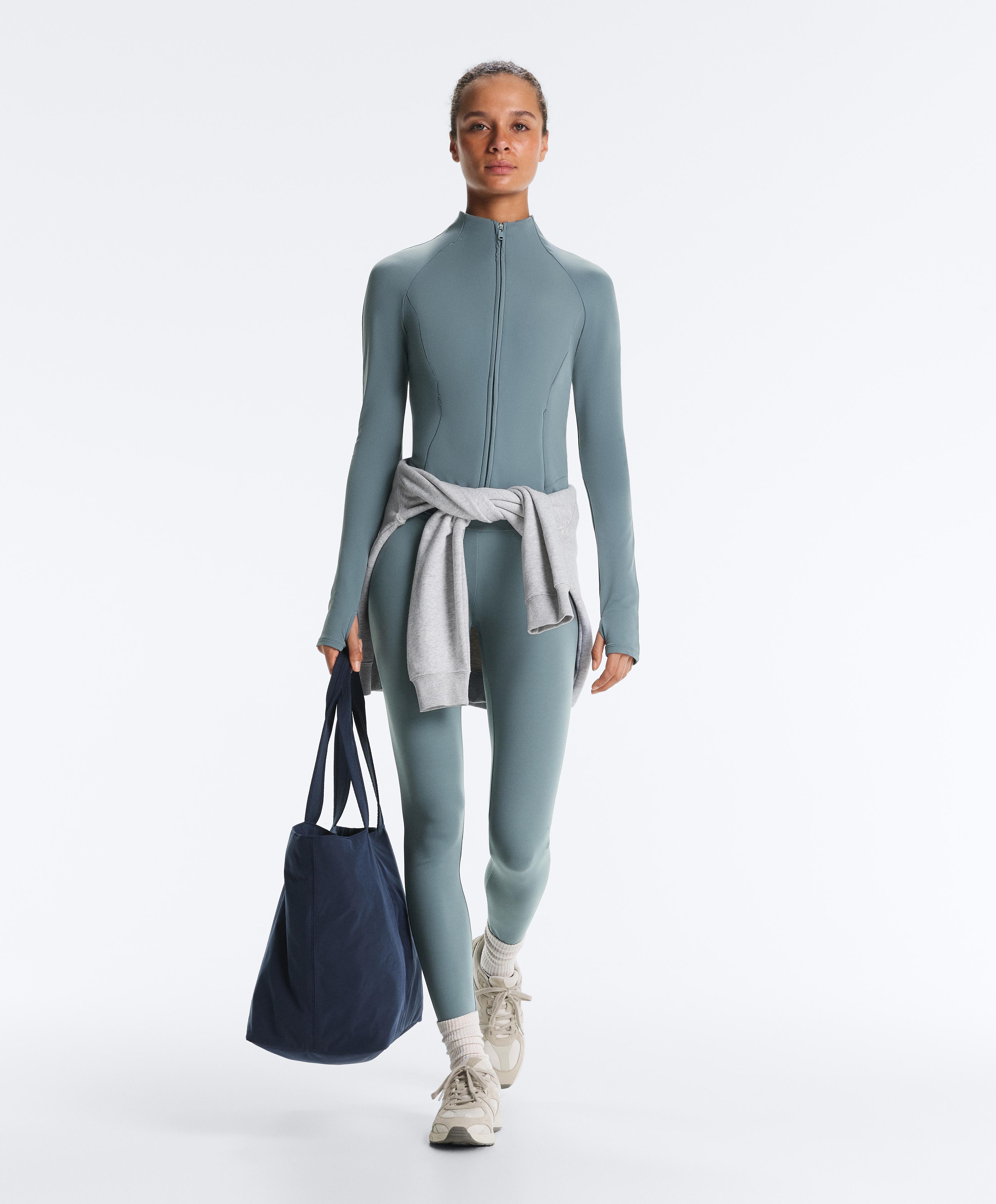 Light warm technical jacket — DARK GREY-BLUE