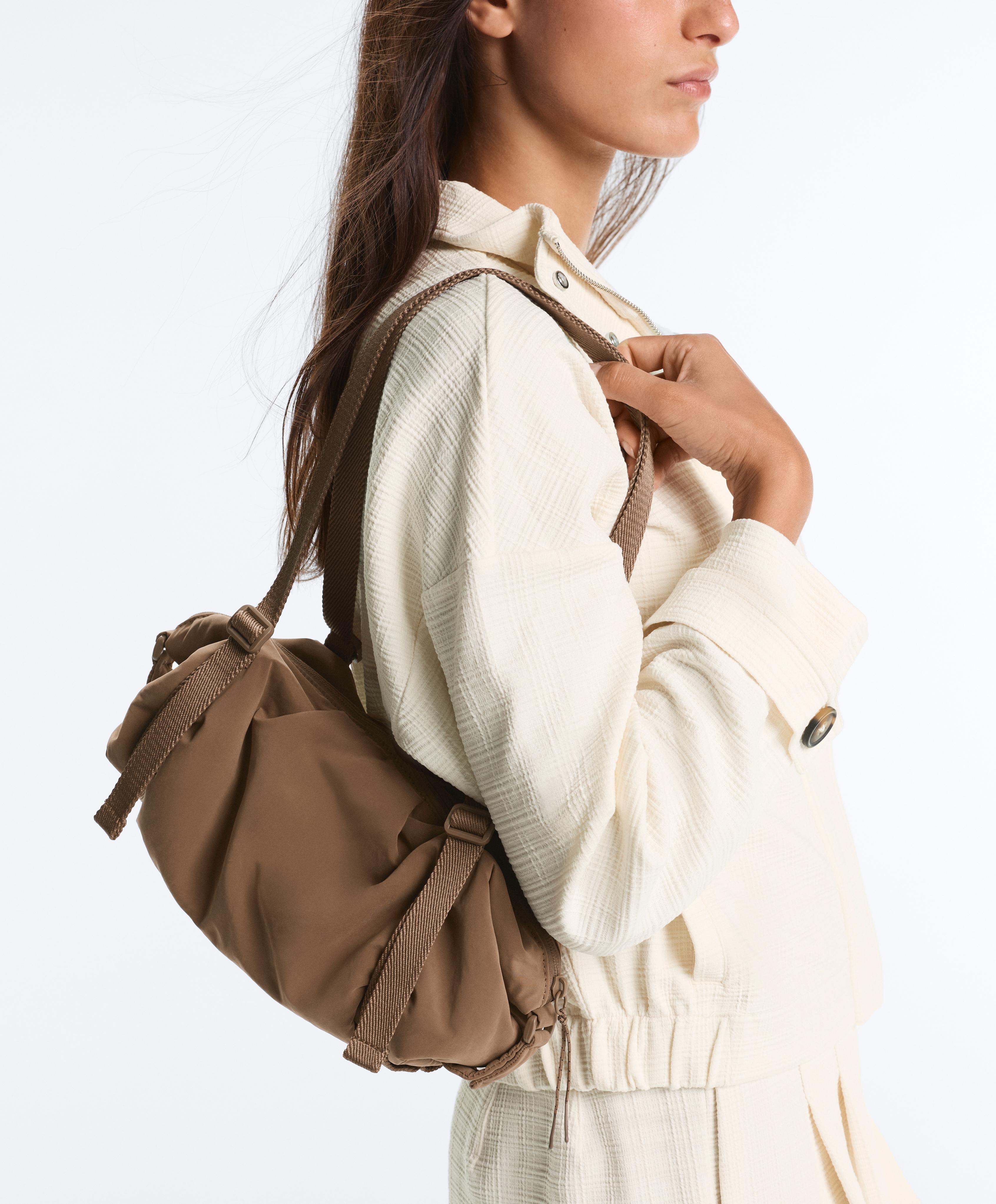 Mini crossbody bag — BROWN