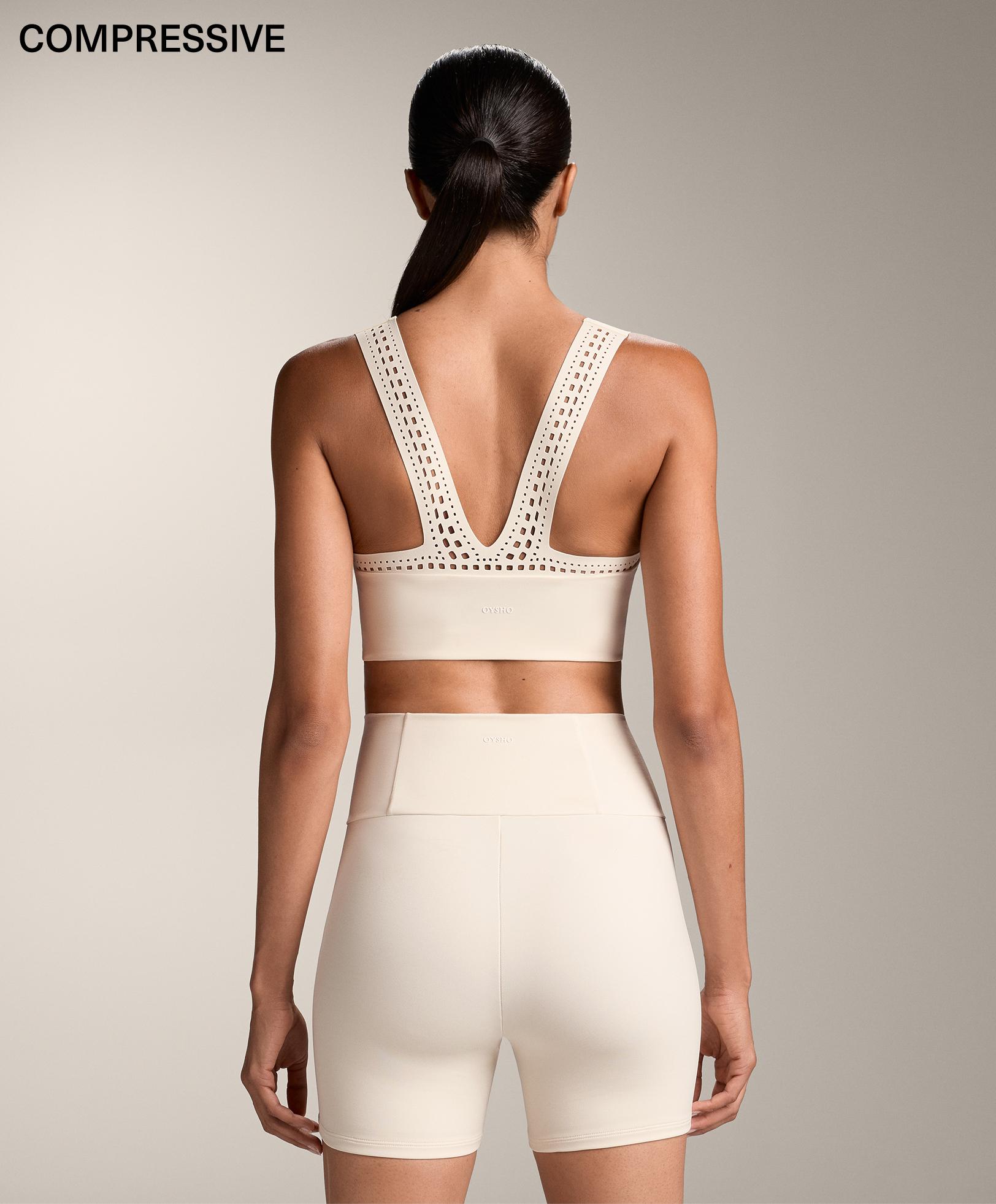 Tank top Compressive troquelado