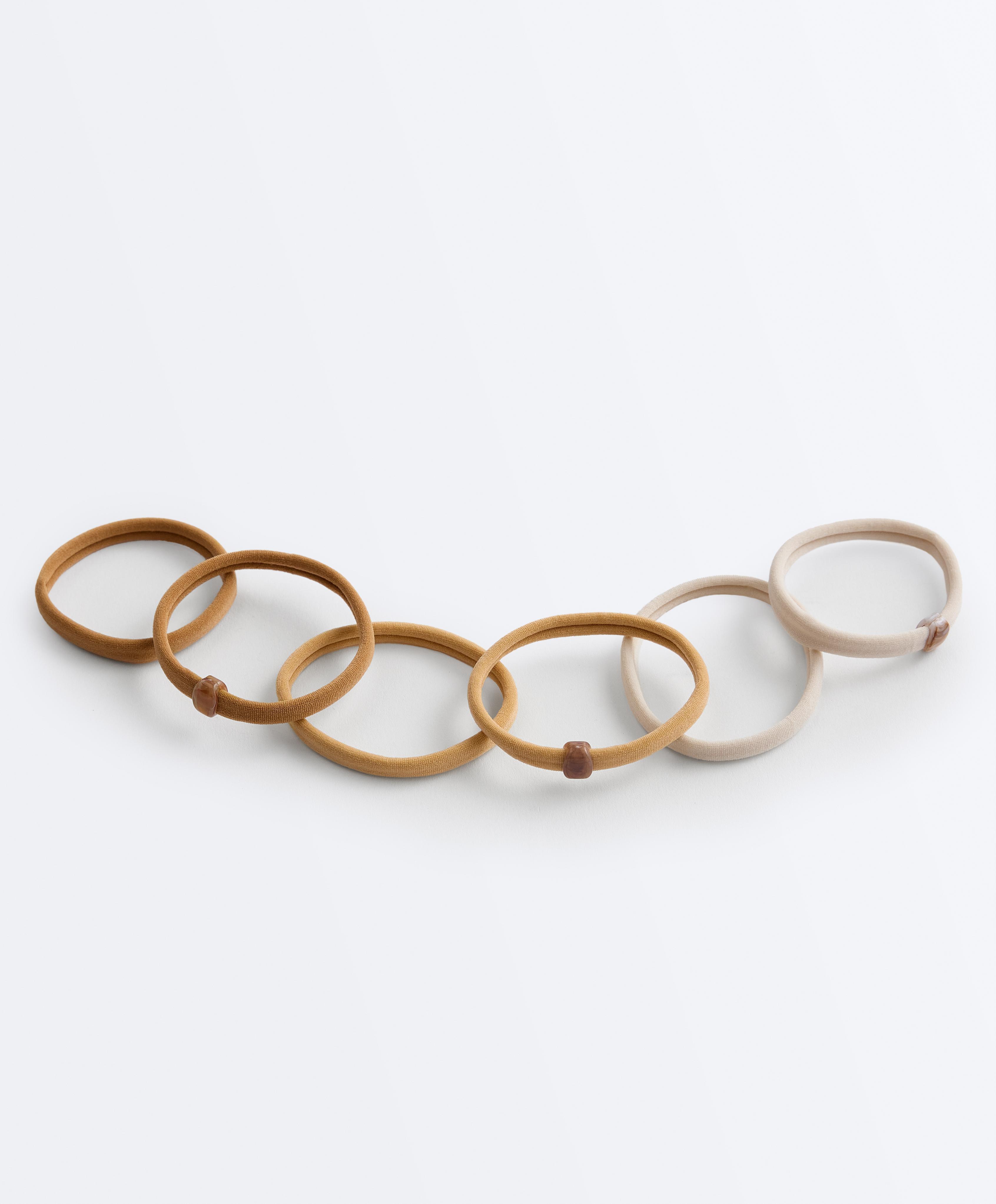 6 hair ties - Sale
