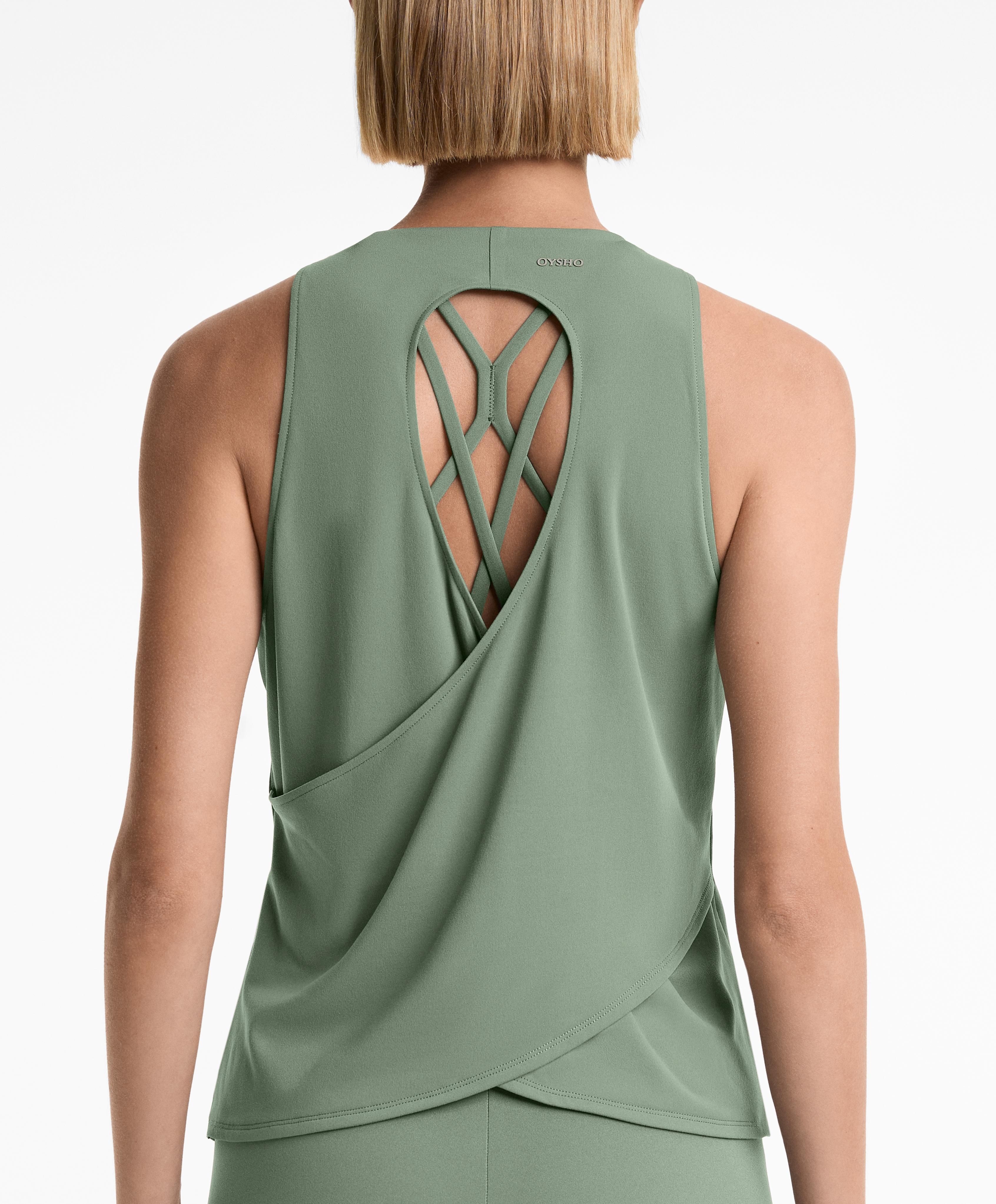 T-shirt, cross back, comfortlux