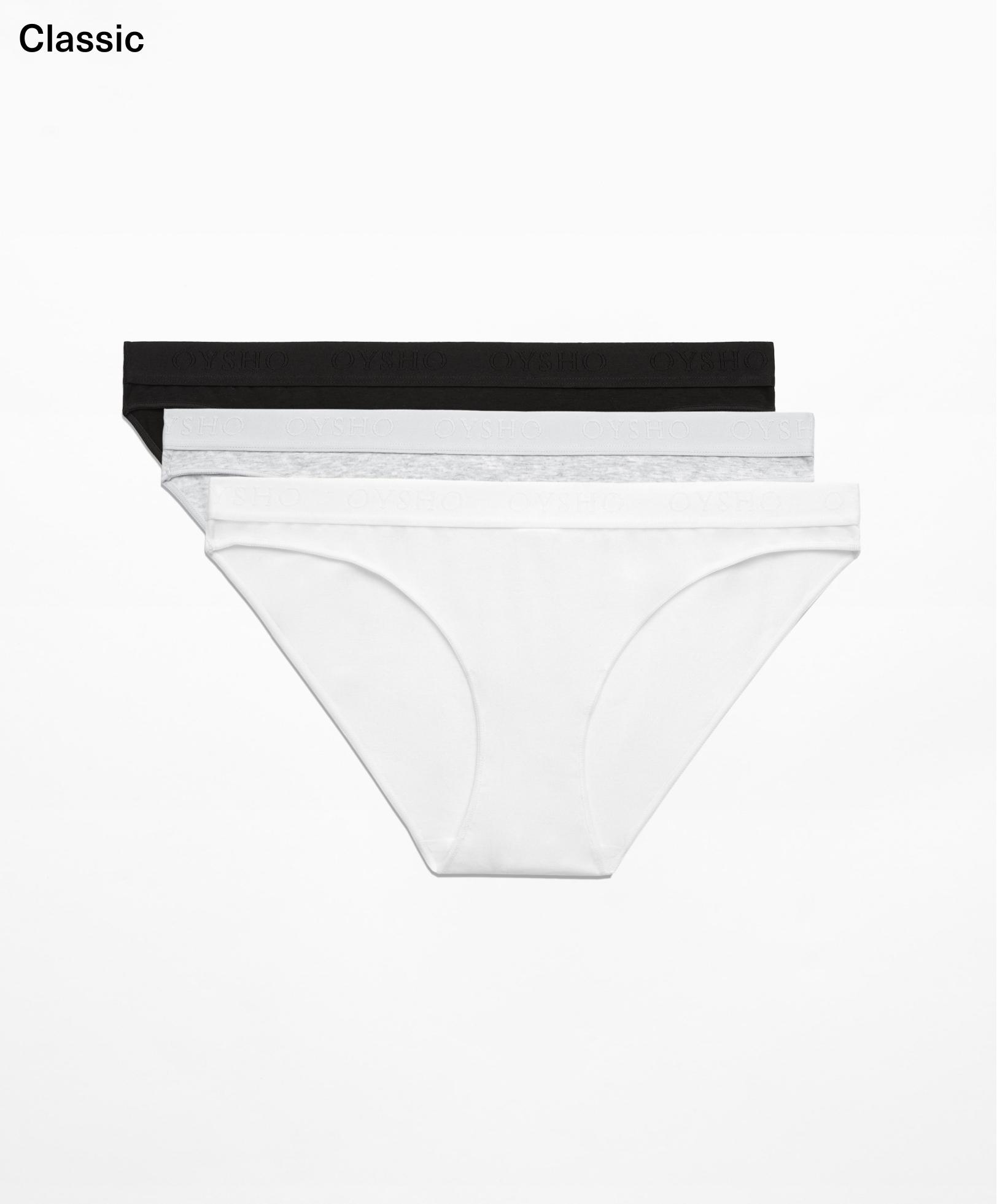 3 comfort cotton blend classic briefs with logo