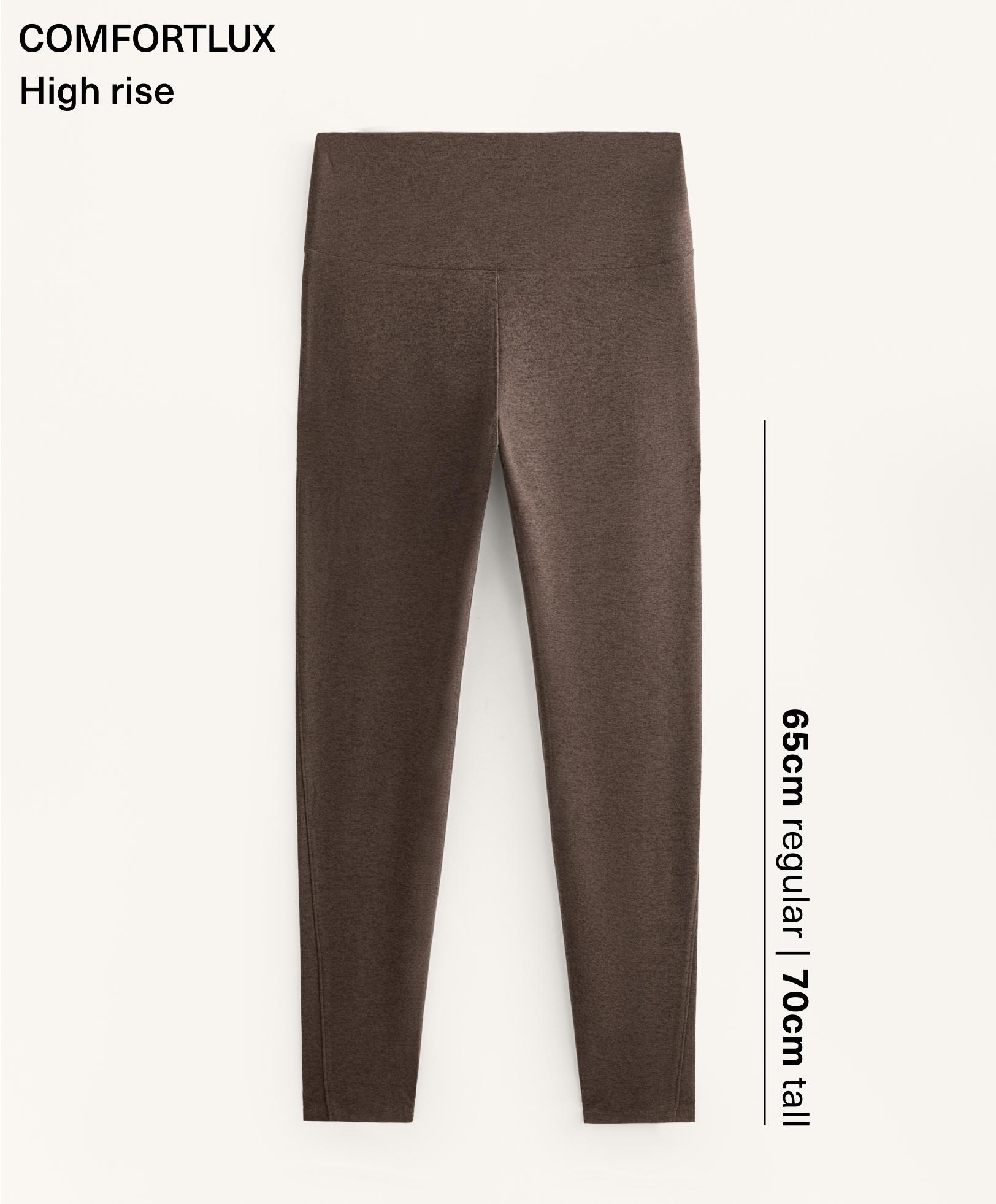 Comfortlux high rise enkel-legging 65 cm
