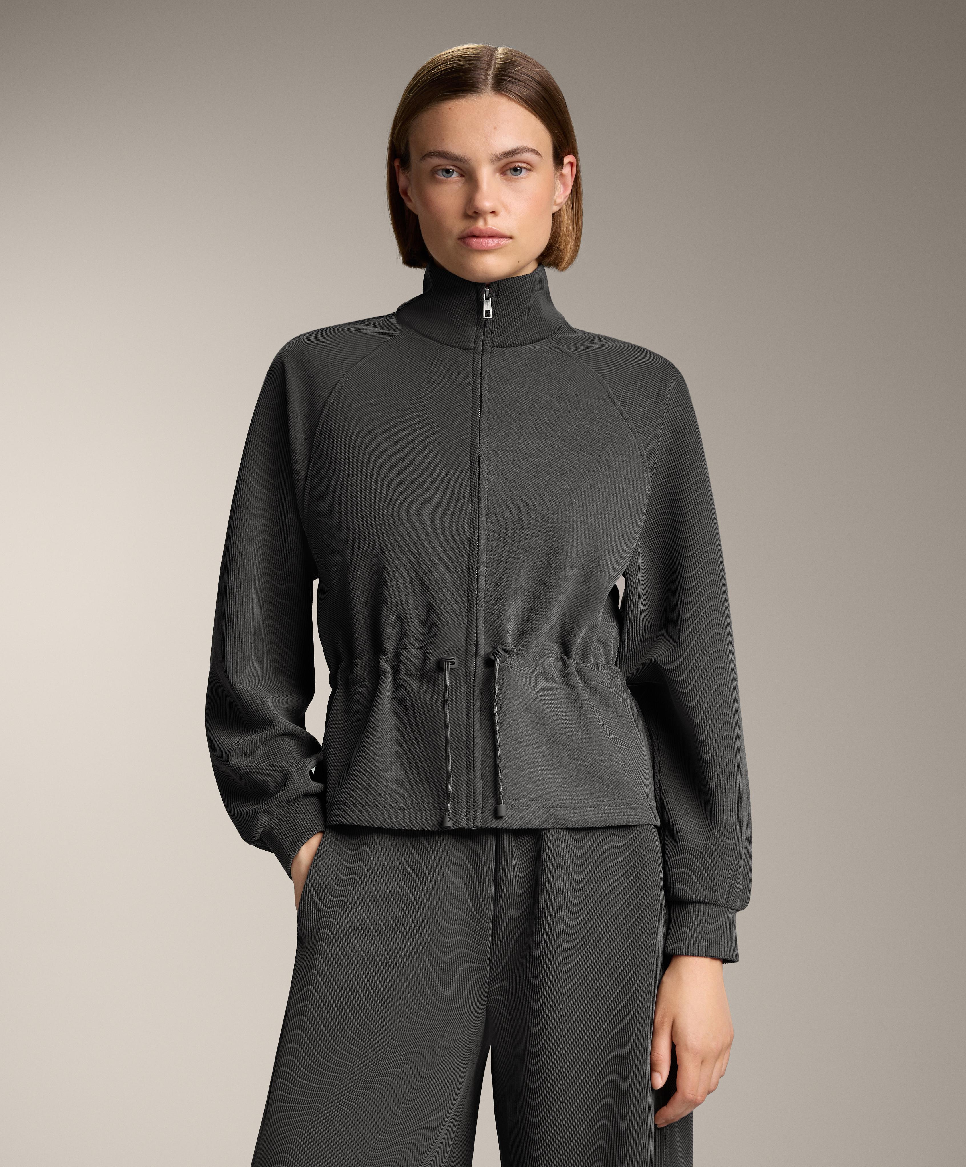 Chaqueta cintura ajustable rib 29% modal