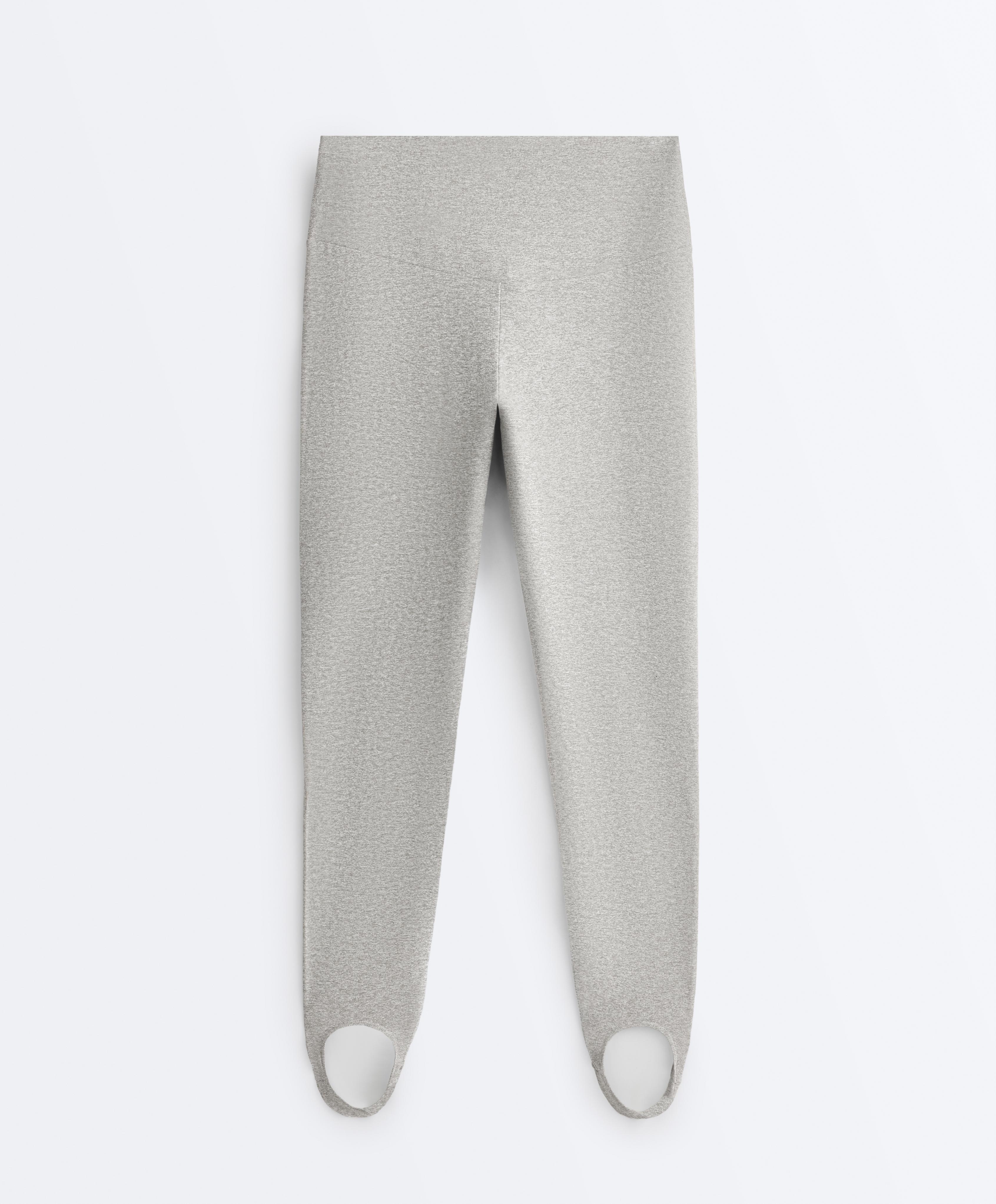 Comfortlux super-high-rise ankle-length marl leggings Comfortlux super-high-rise ankle-length marl leggings