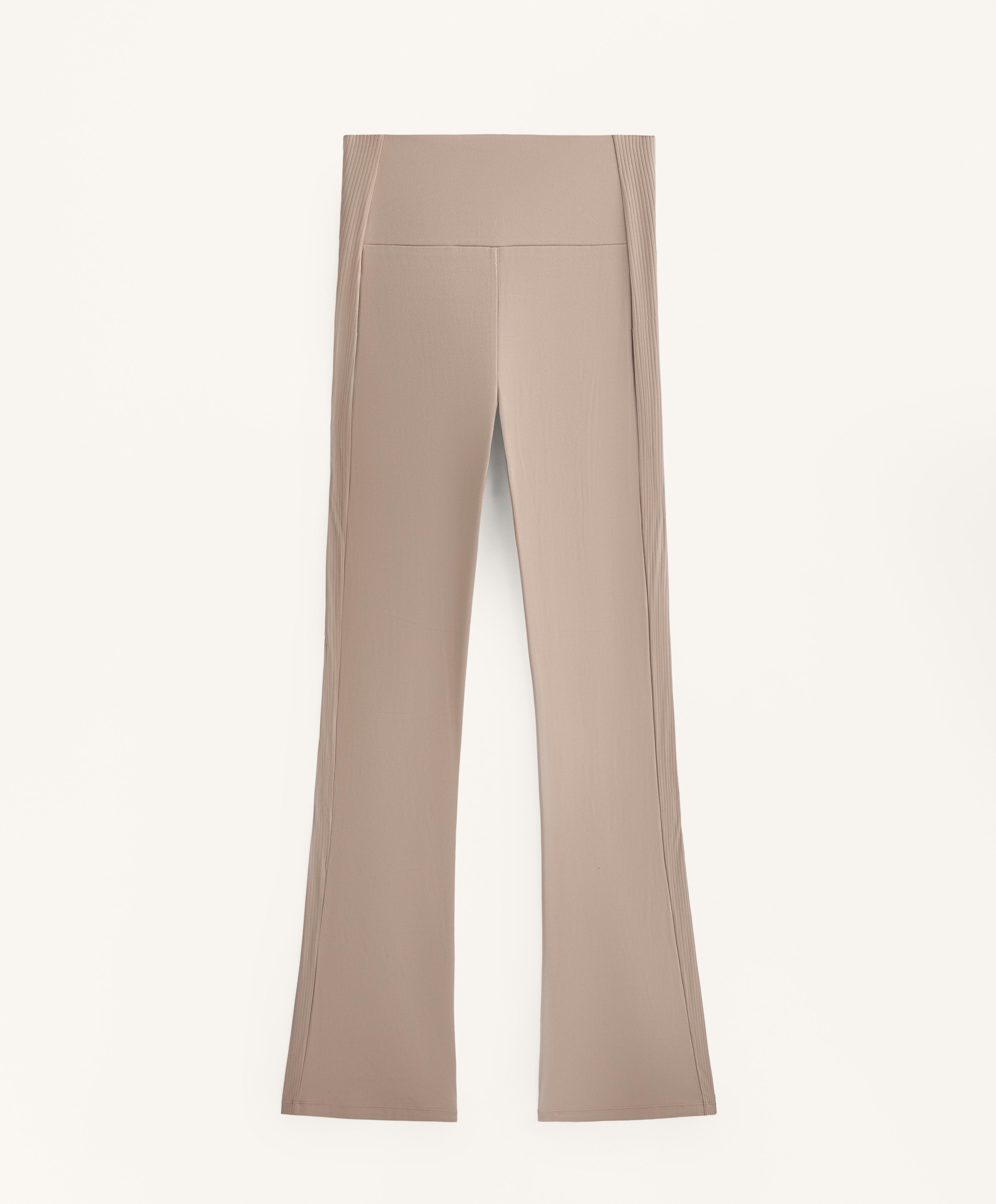 High-rise Comfortlux rib flare trousers High-rise Comfortlux rib flare trousers