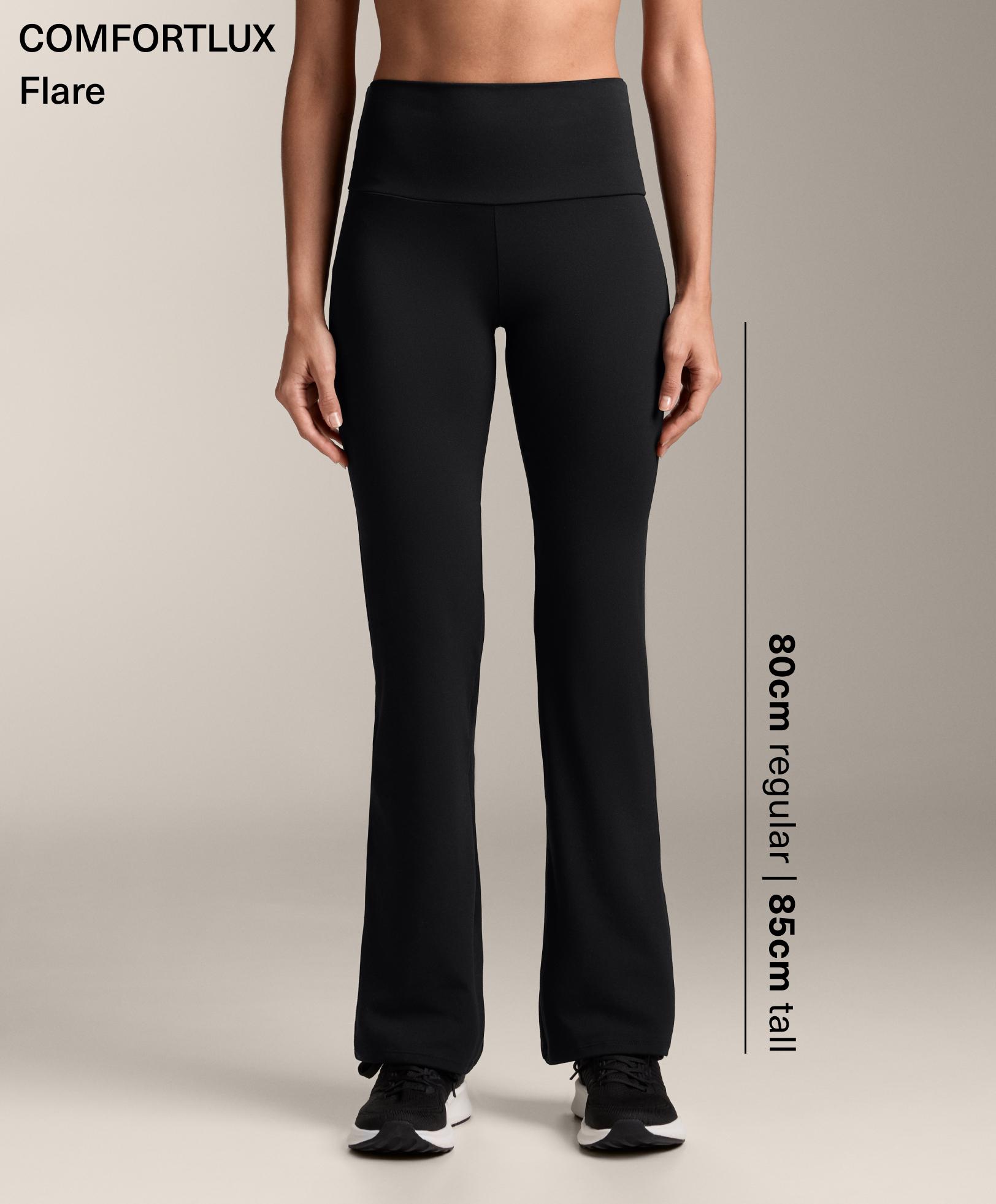 Pantalón flare comfortlux high rise
