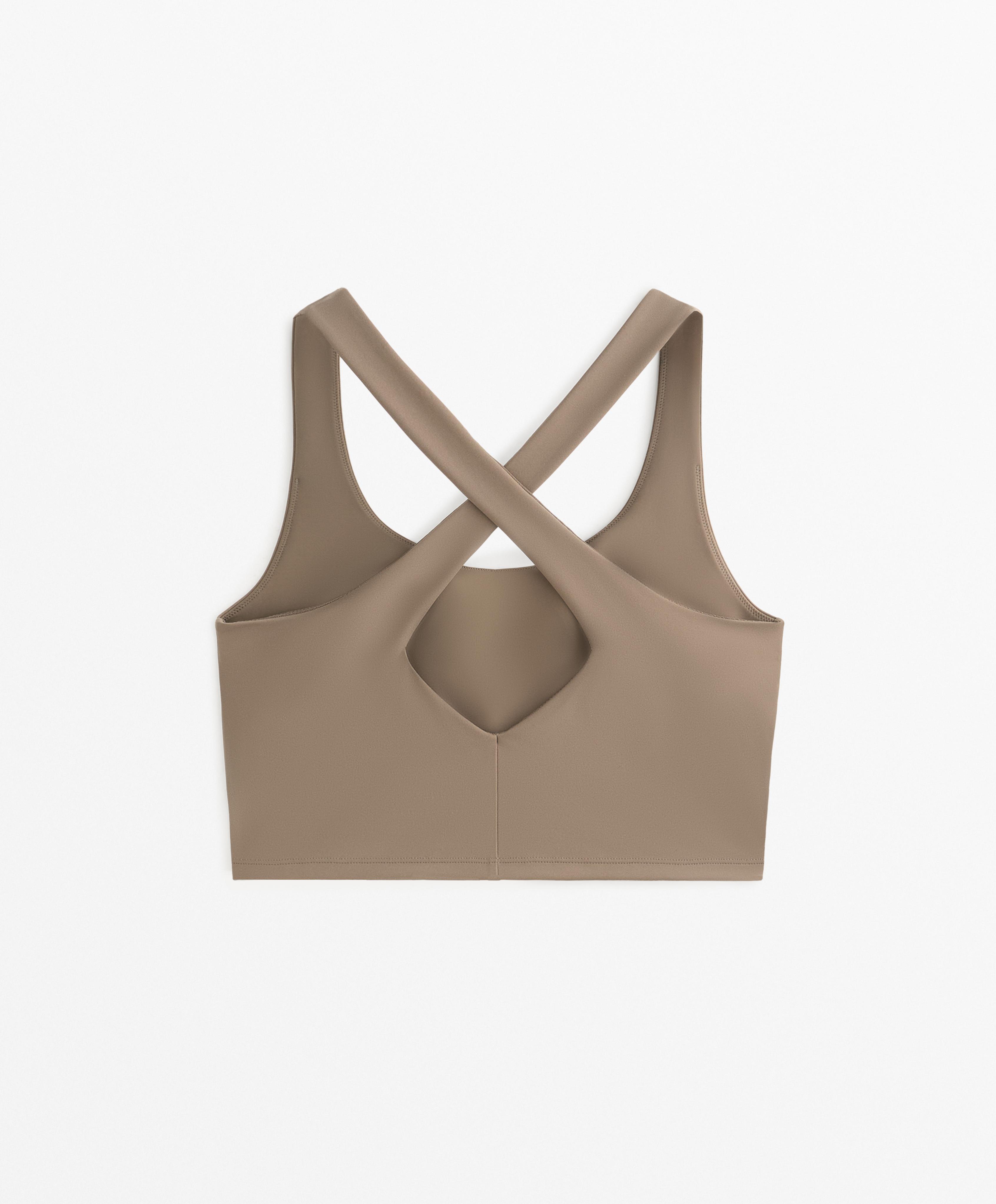 Compressive block tank top