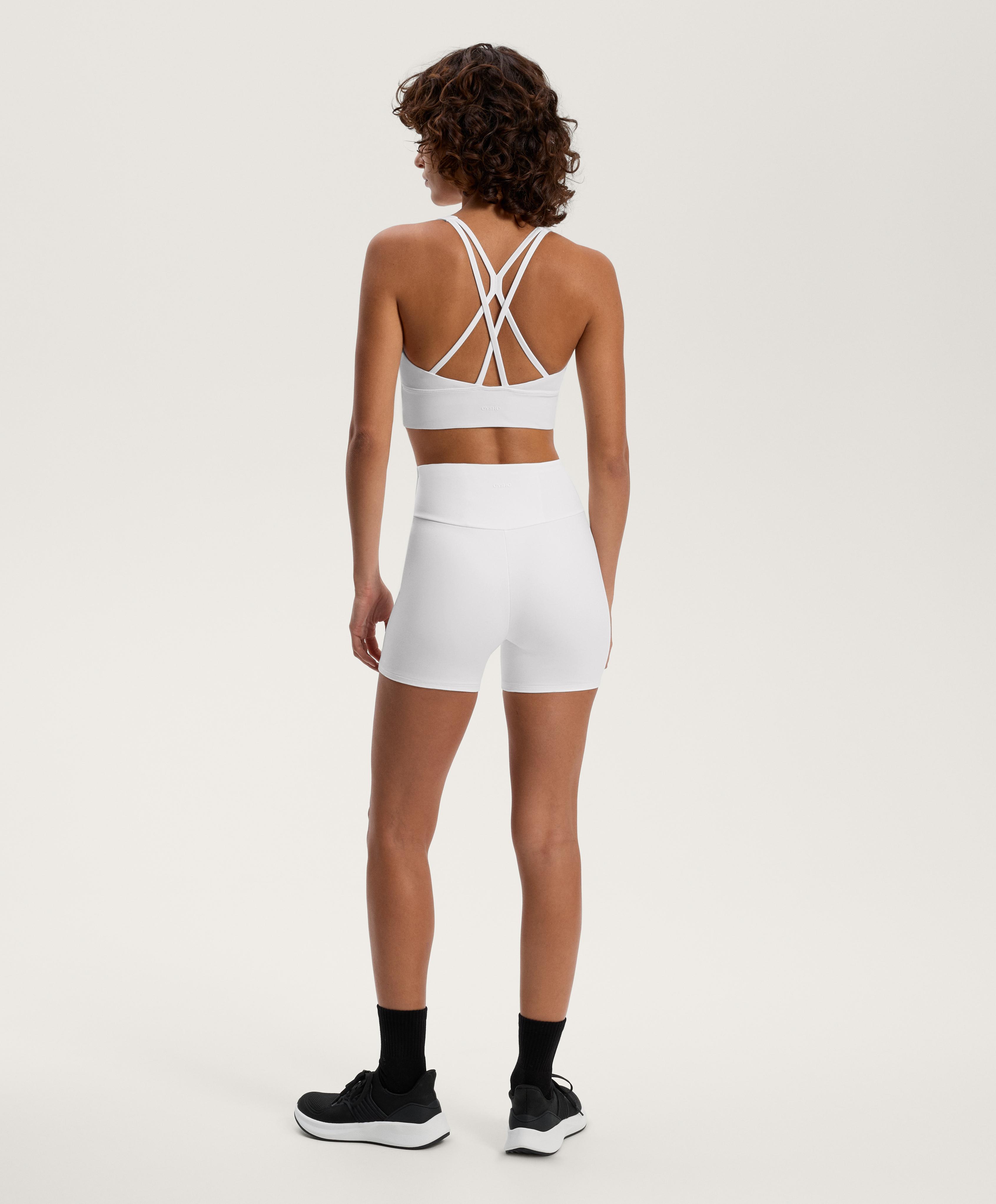 Total look comfortlux hot pant 10cm blanc amb sostenidors - Rebaixes