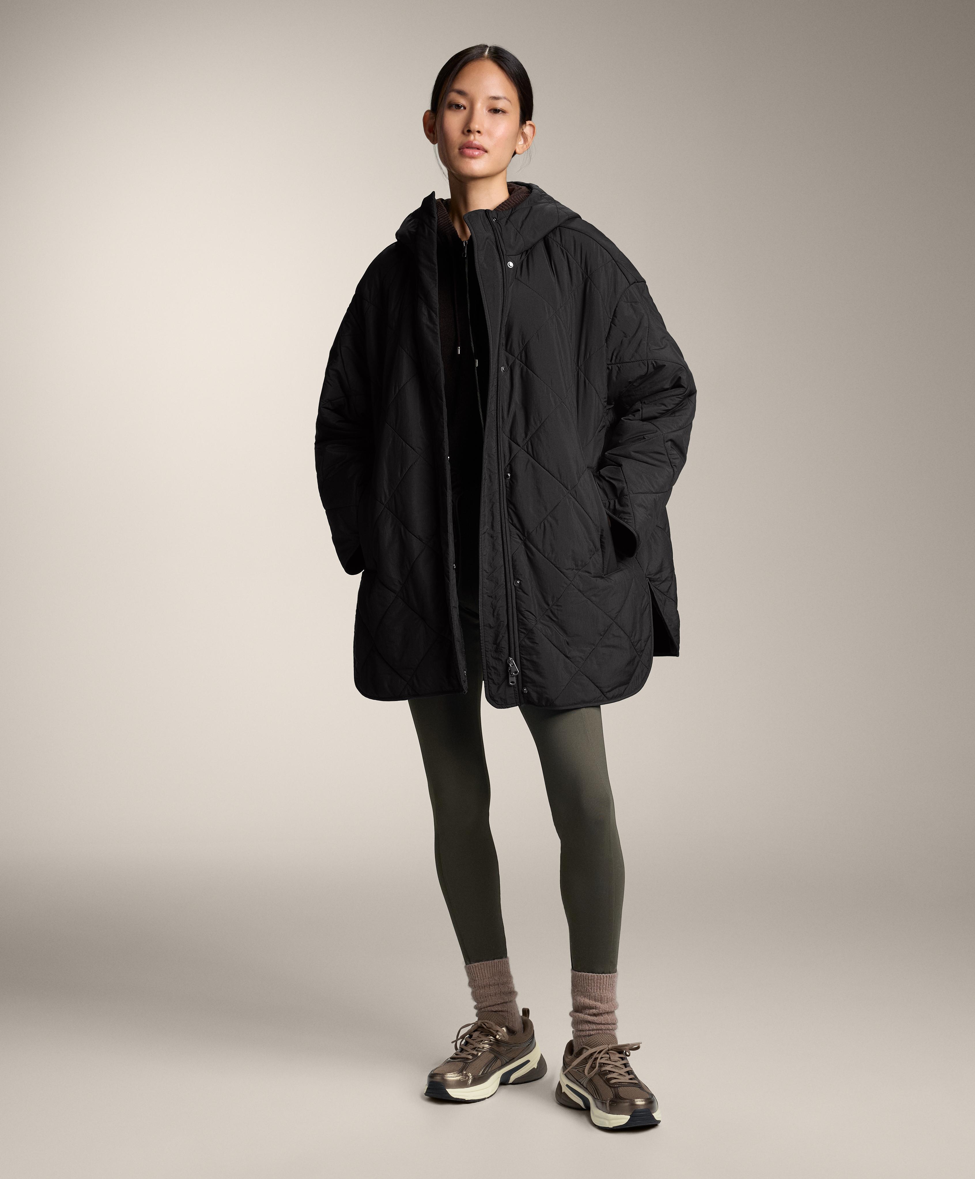 Water-repellent FELLEX® AEROGEL padded jacket — BLACK