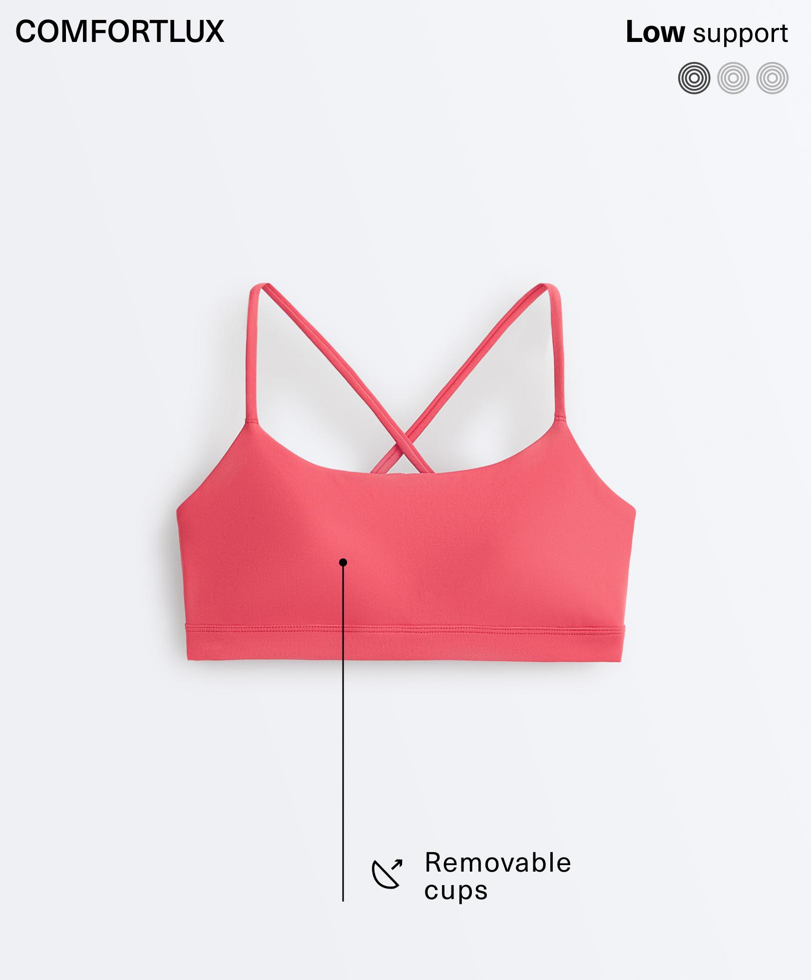 Light-support Comfortlux crossover strap sports bra Light-support Comfortlux crossover strap sports bra