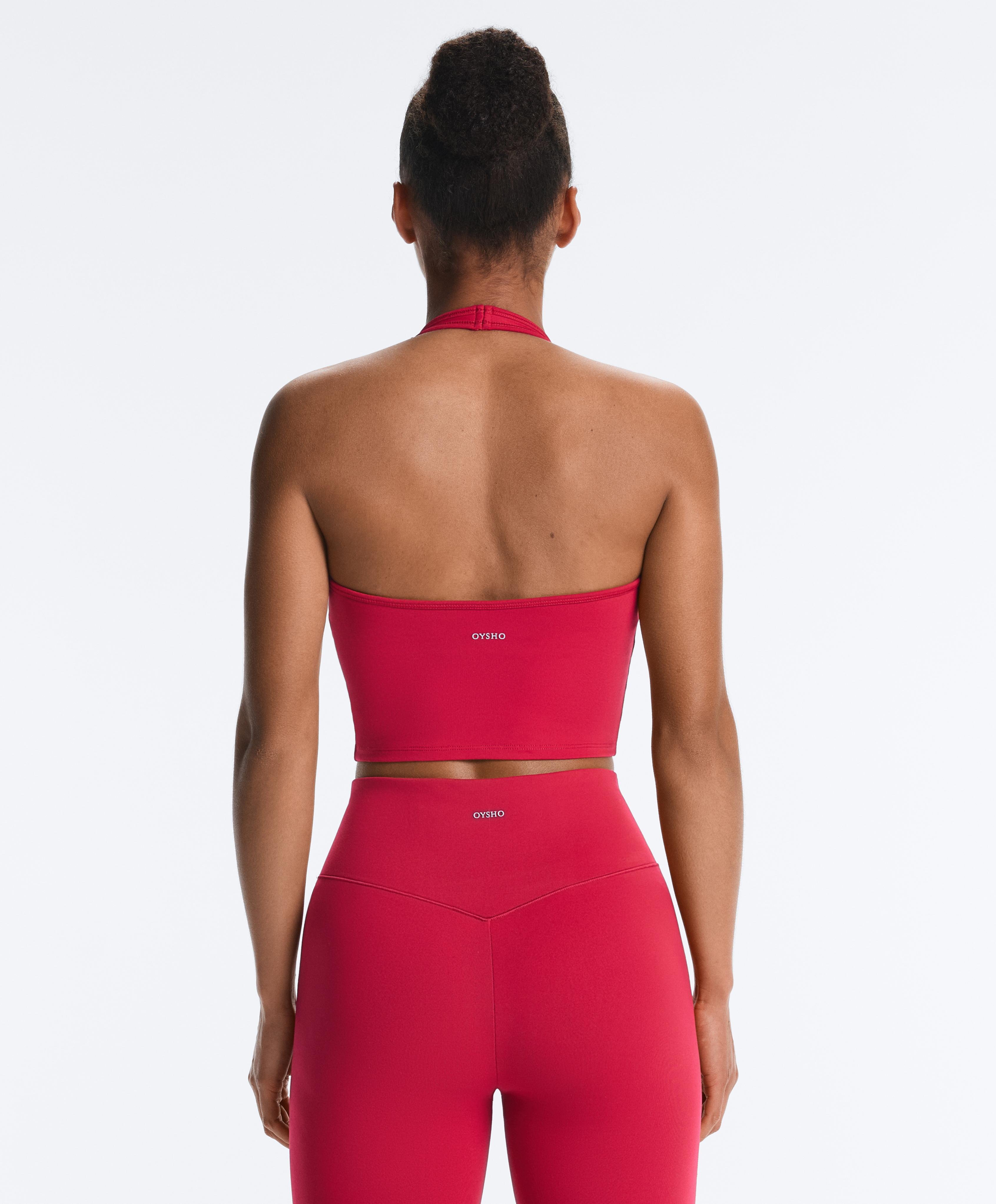 Evermove halter tank top — RED