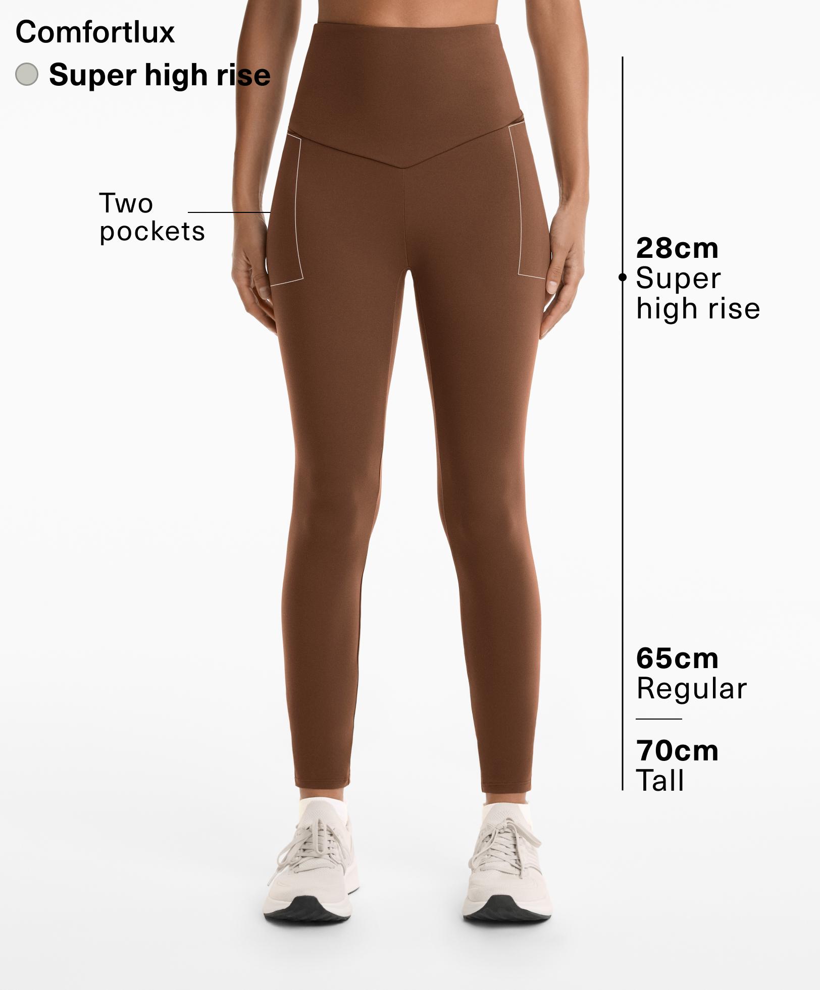 Легінси довжиною до щиколотки super high rise comfortlux pockets 65 см