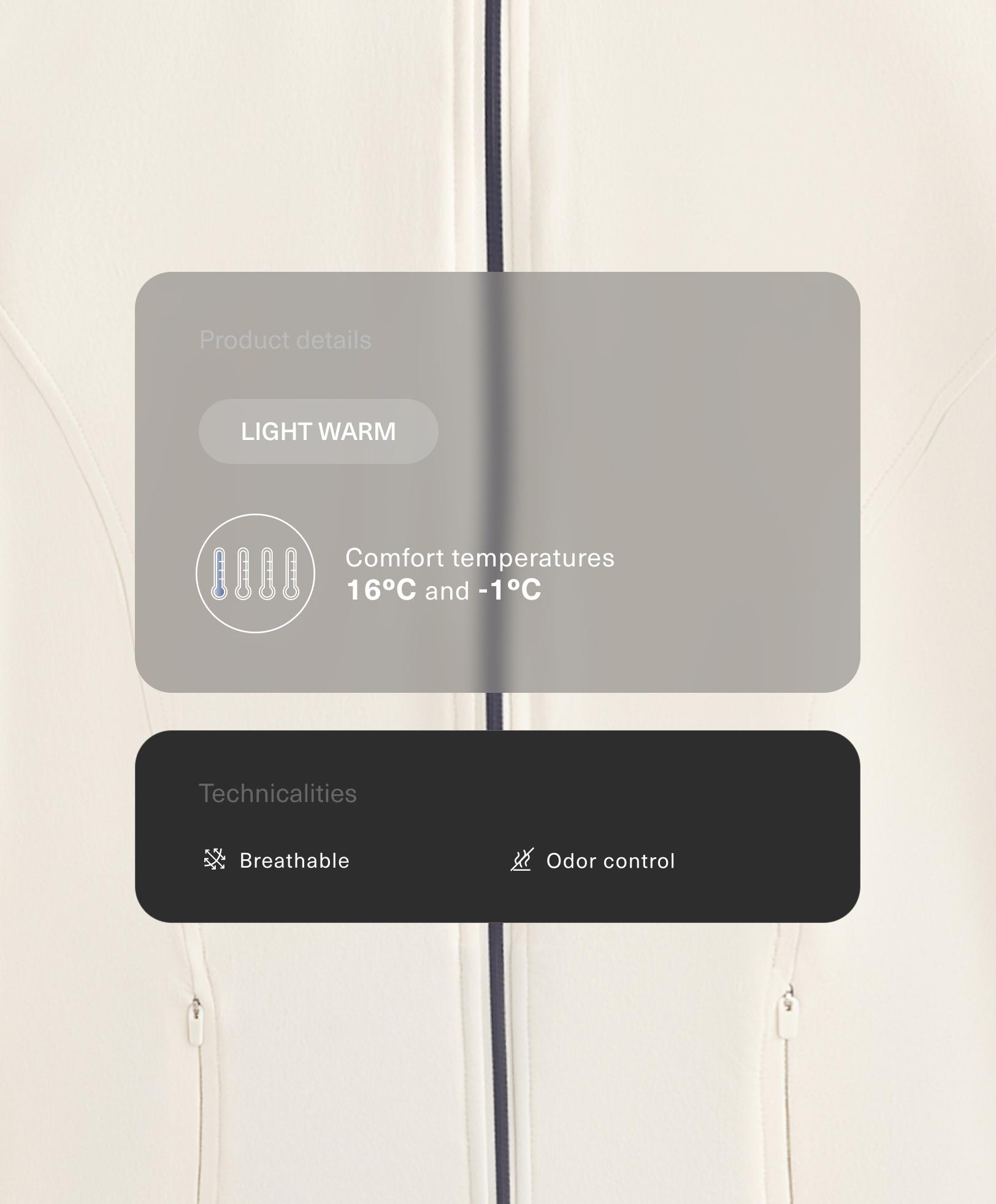 Lichtgewicht technisch warm jack met rubberen details Lichtgewicht technisch warm jack met rubberen details