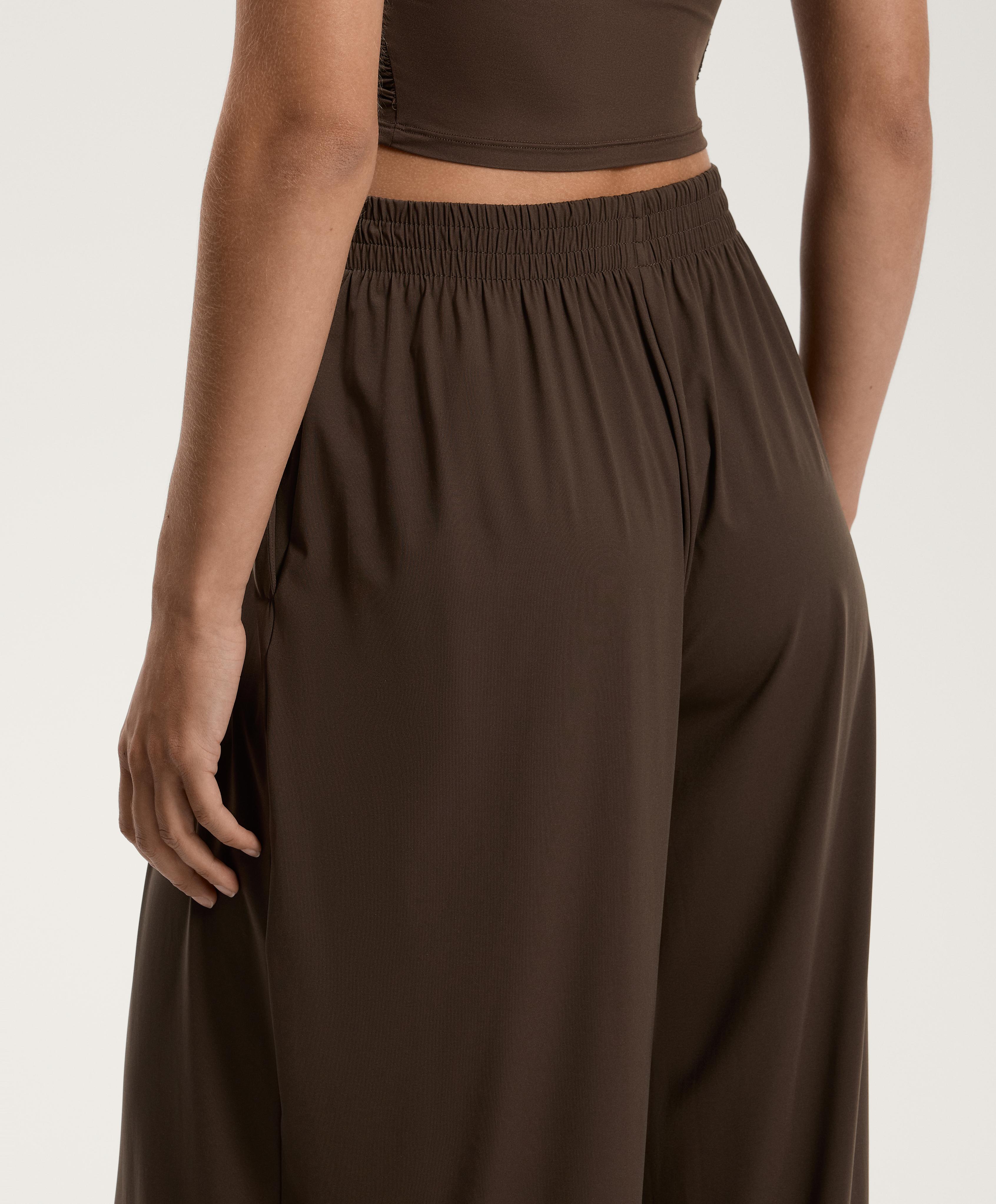 Pantalón ancho Light Touch pliegues - Rebajas