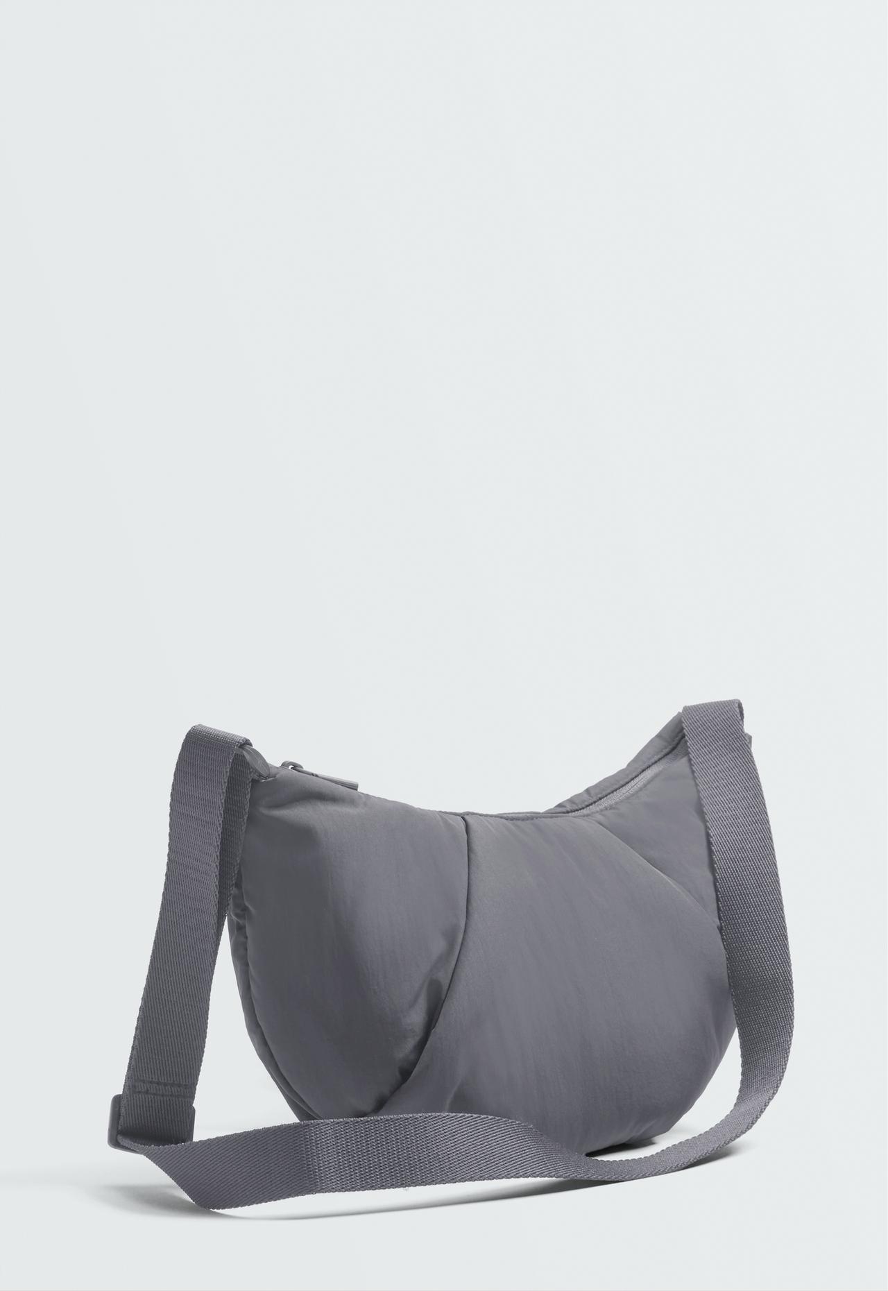Quilted crossbody bag — GREY