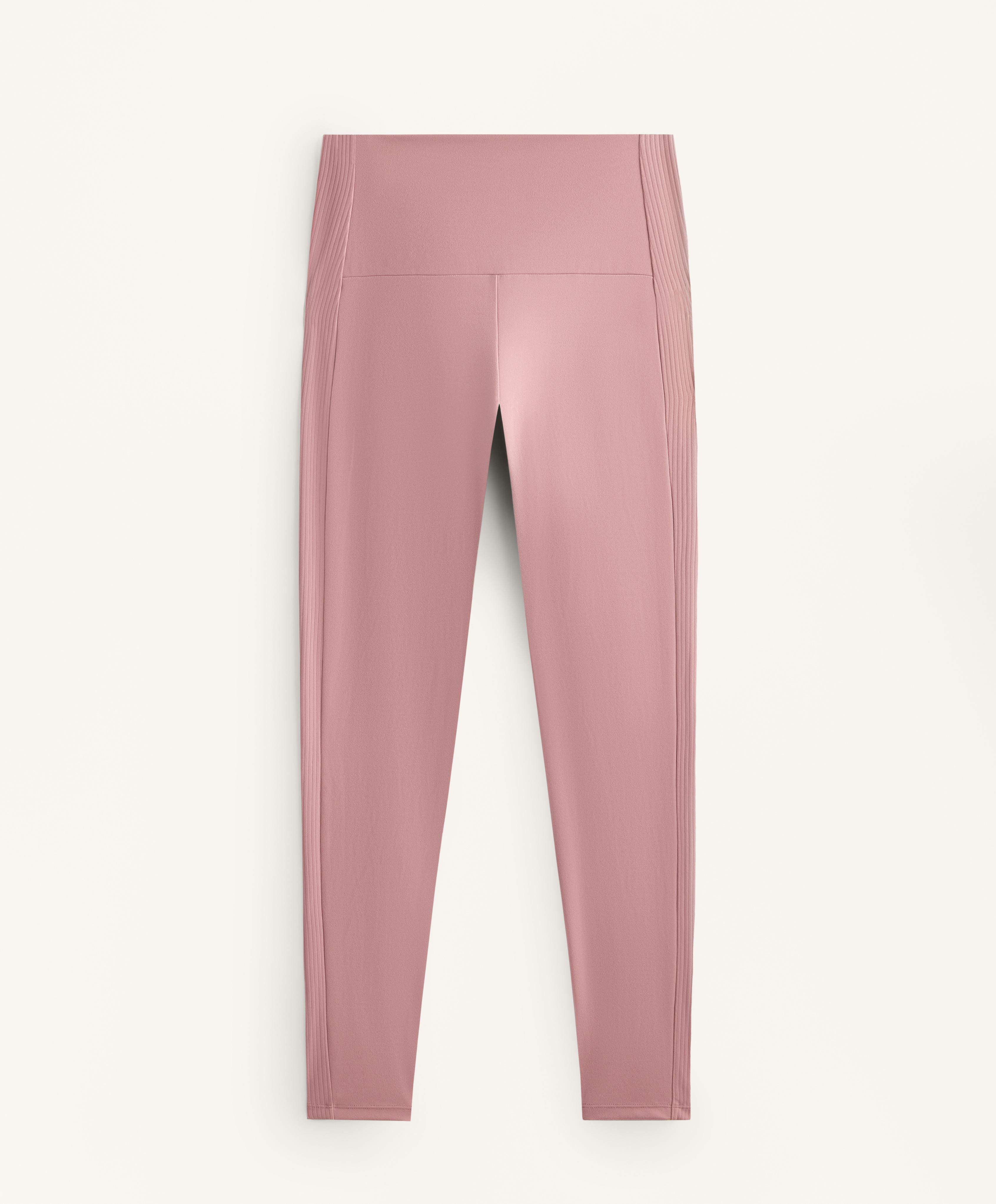 Ankellange leggings, high rise, Comfortlux, rib - Udsalg Ankellange leggings, high rise, Comfortlux, rib - Udsalg